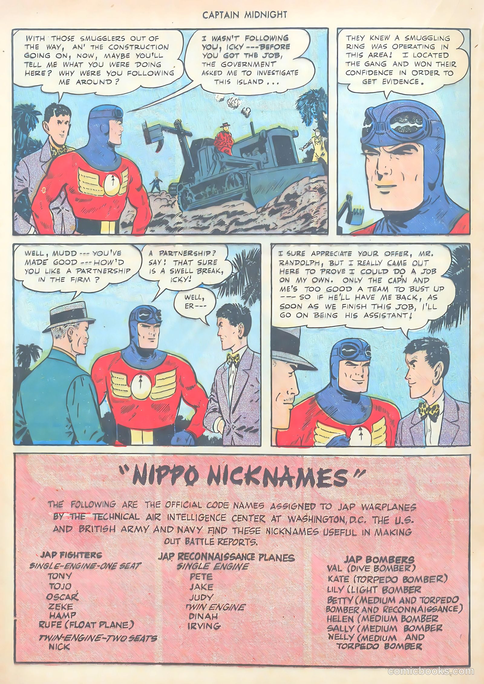 Captain Midnight #33 — page 20 of 36