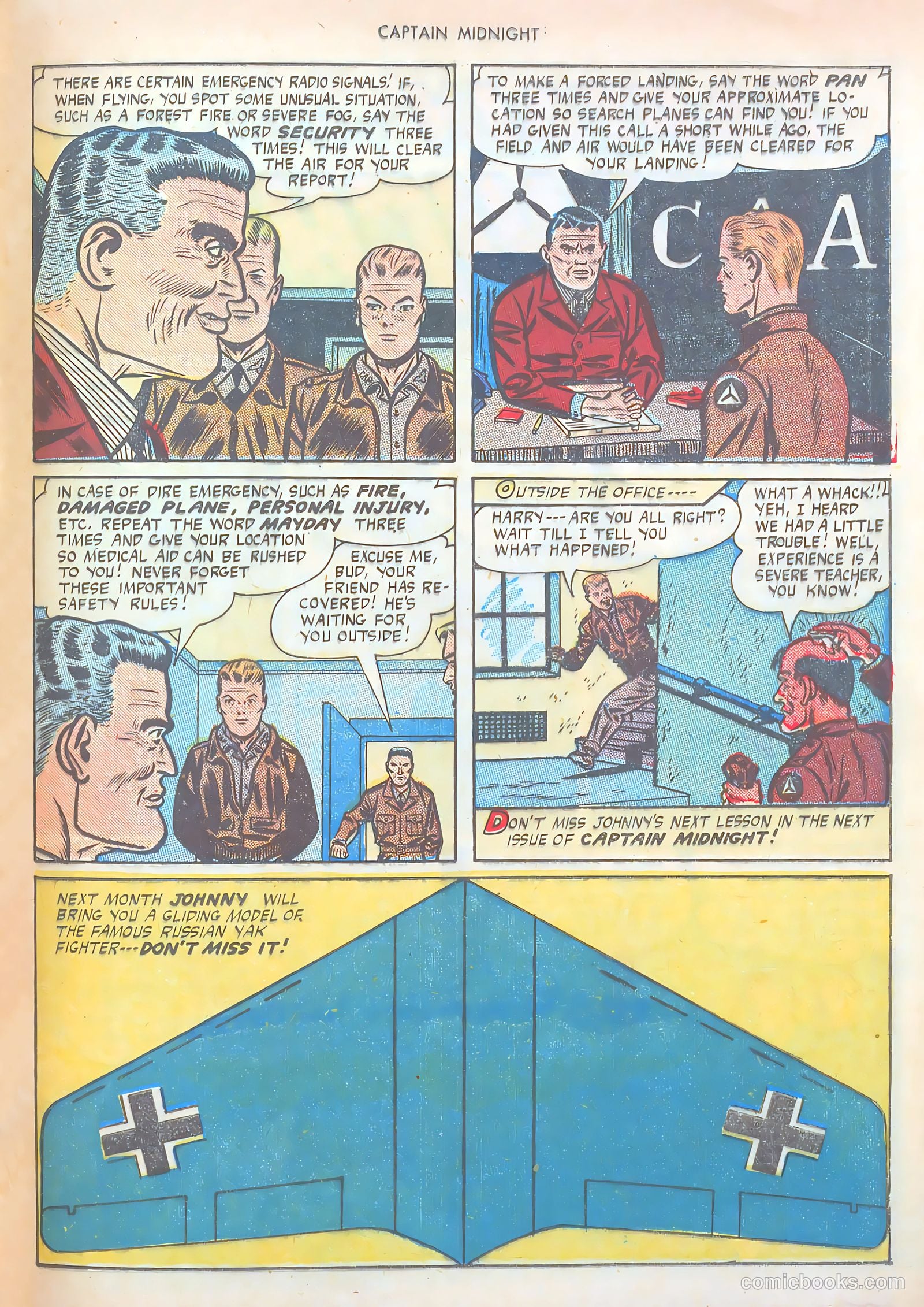 Captain Midnight #33 — page 25 of 36