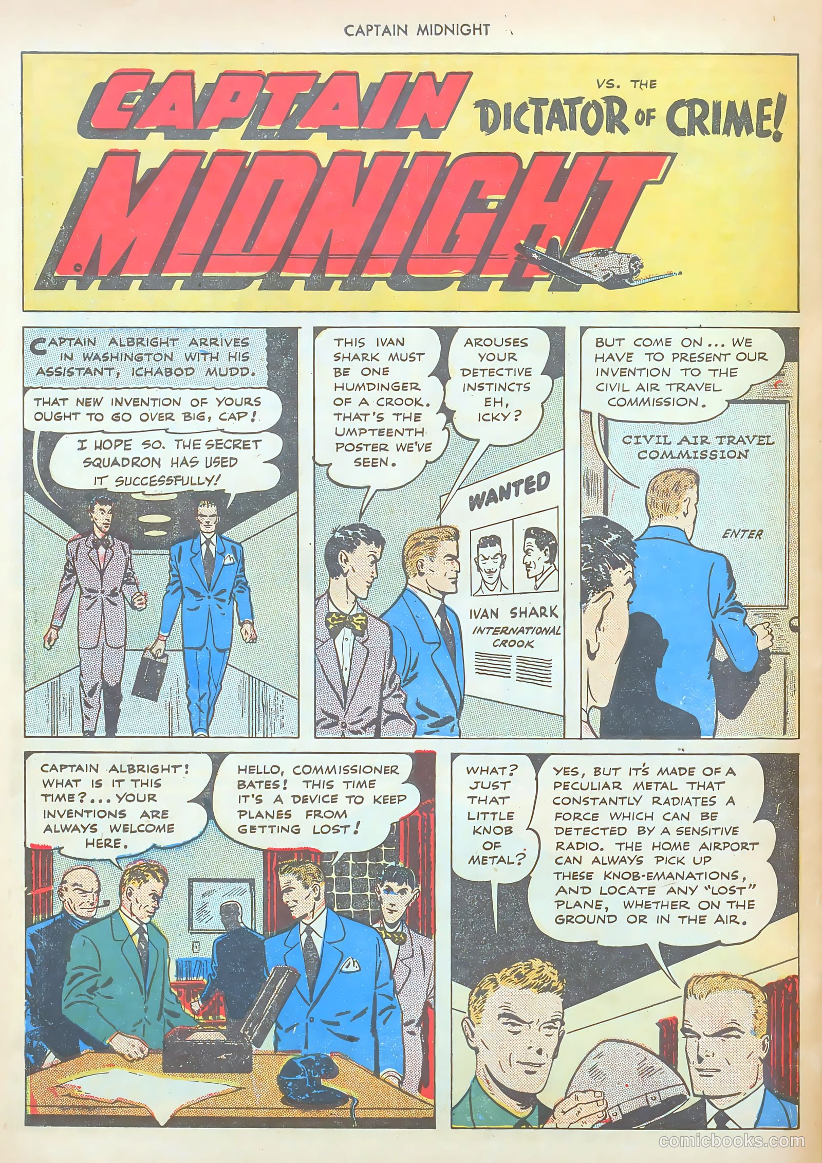 Captain Midnight #33 — page 26 of 36