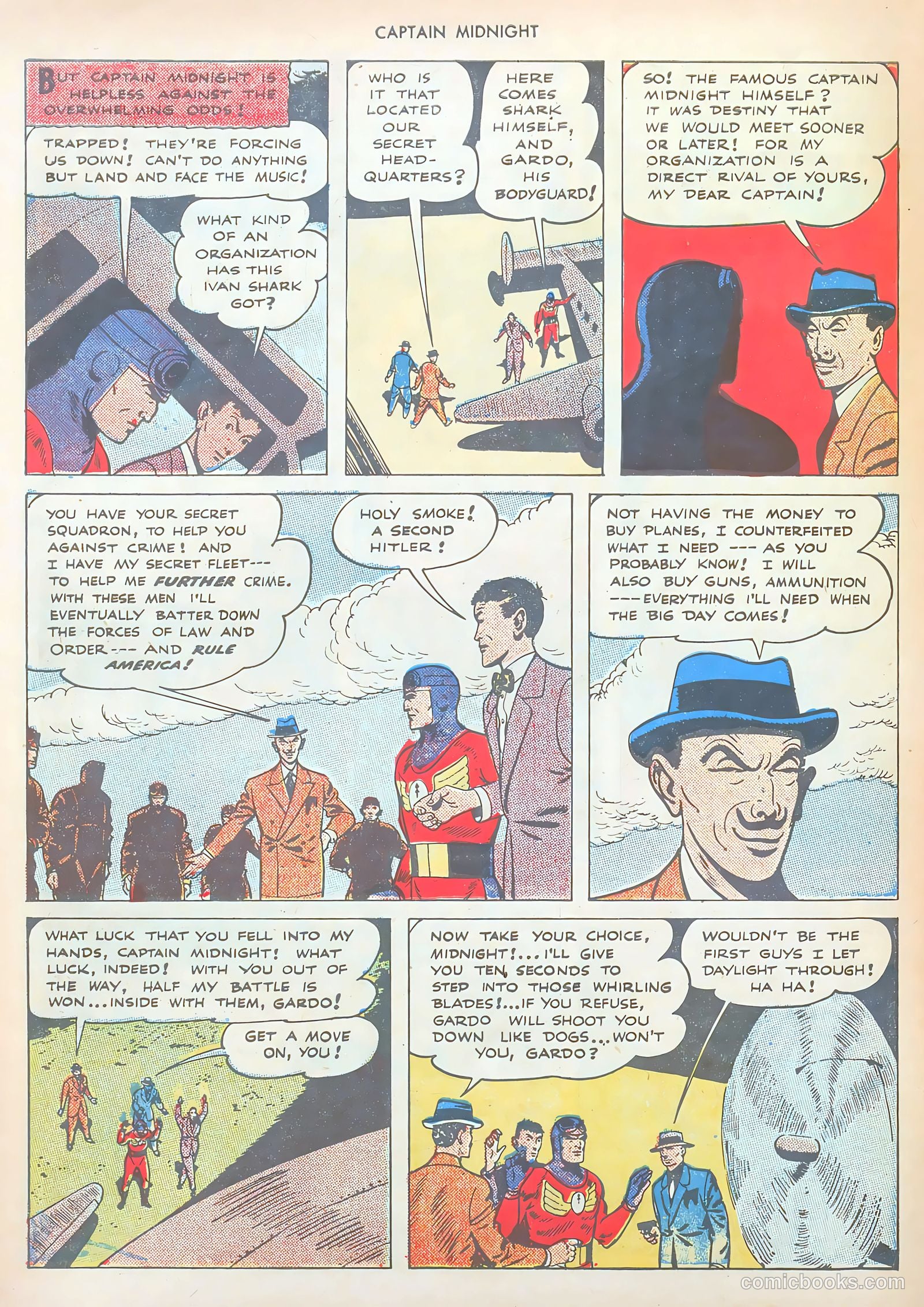 Captain Midnight #33 — page 30 of 36