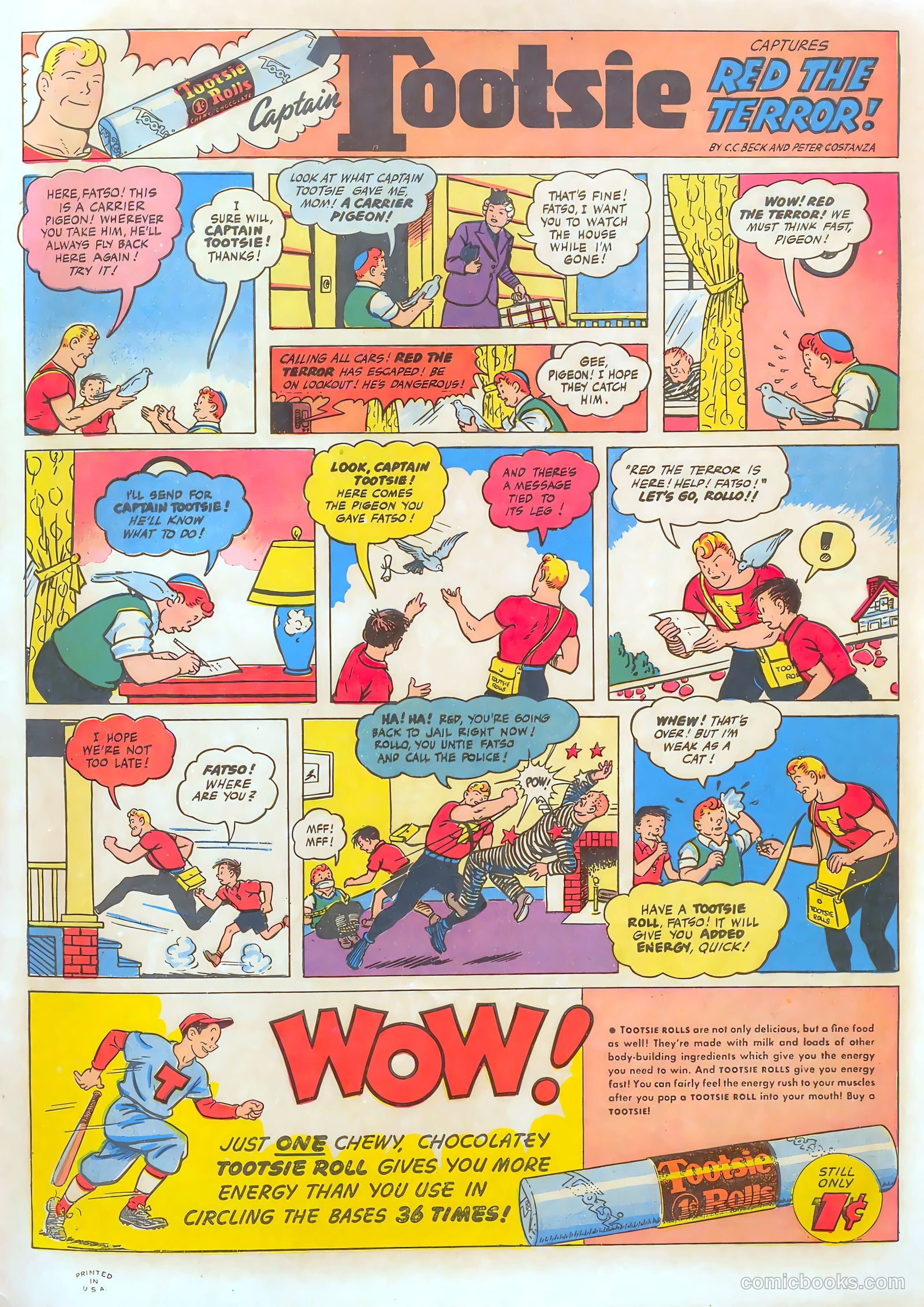 Captain Midnight #33 — page 35 of 36