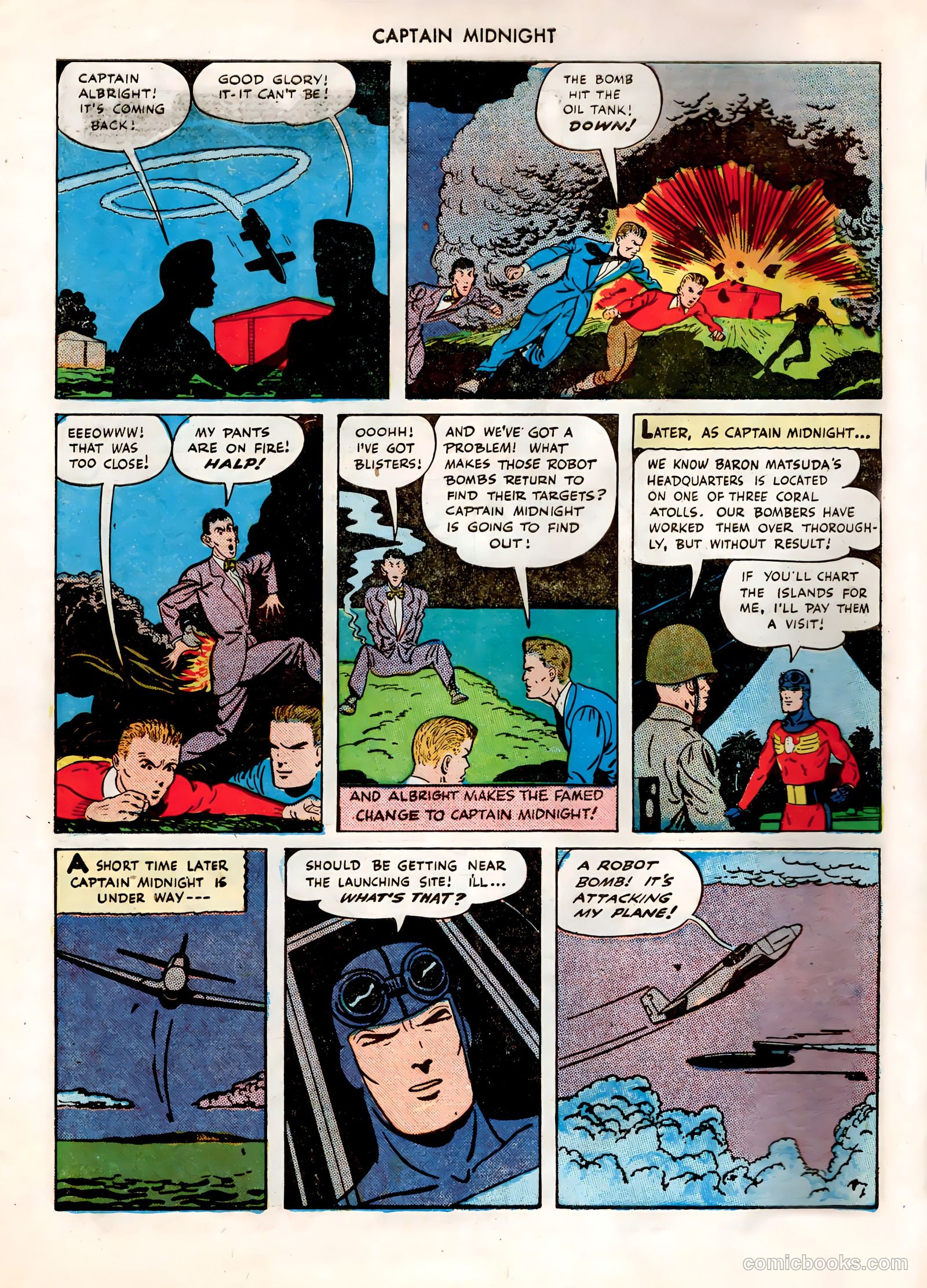 Captain Midnight #34 — page 6 of 37