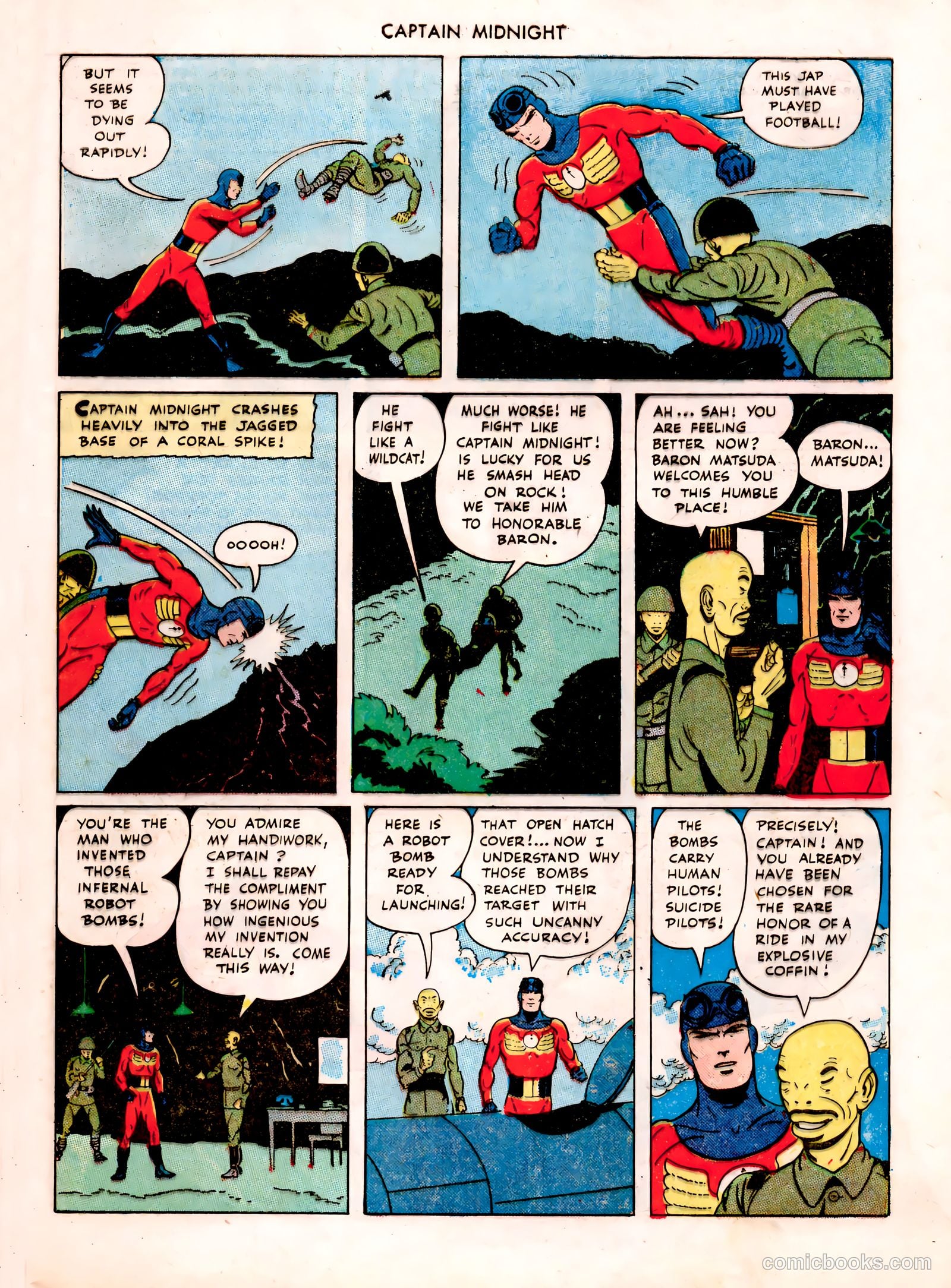 Captain Midnight #34 — page 9 of 37