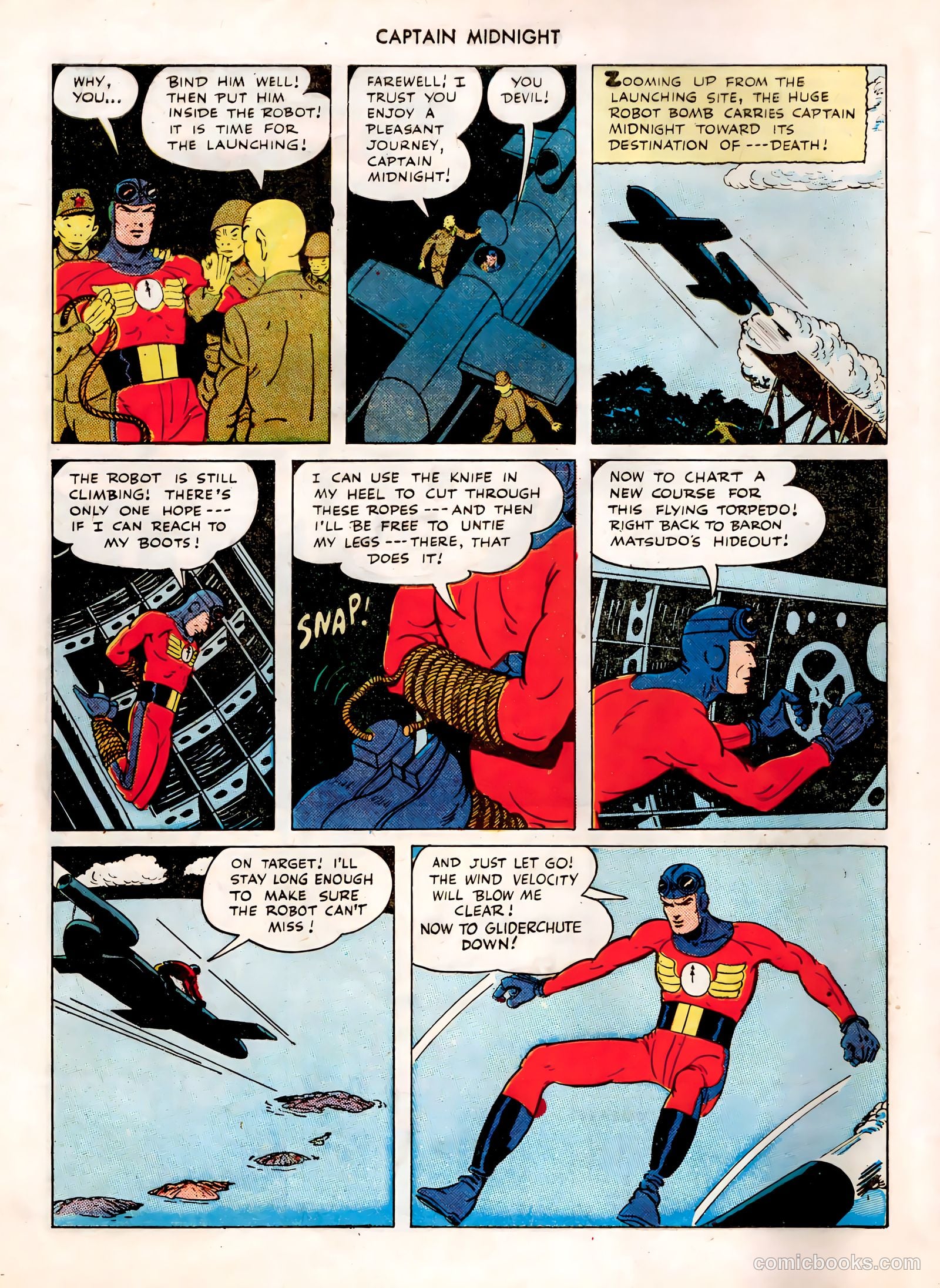 Captain Midnight #34 — page 10 of 37