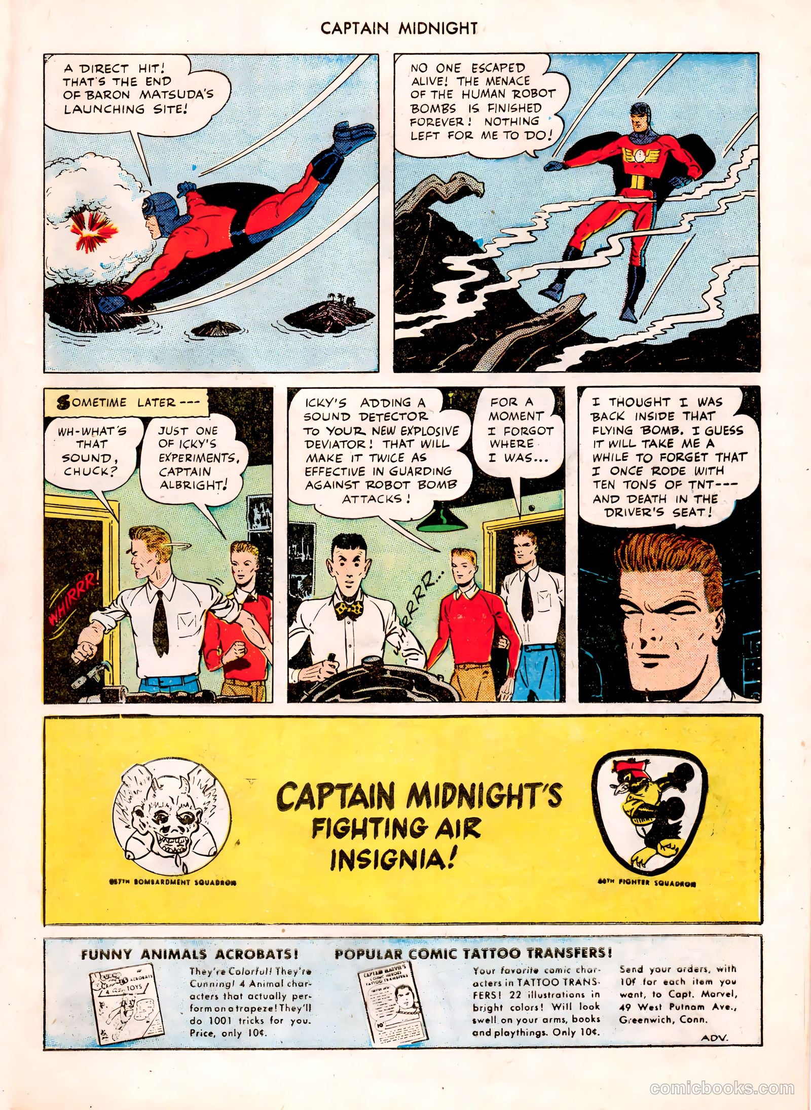 Captain Midnight #34 — page 11 of 37