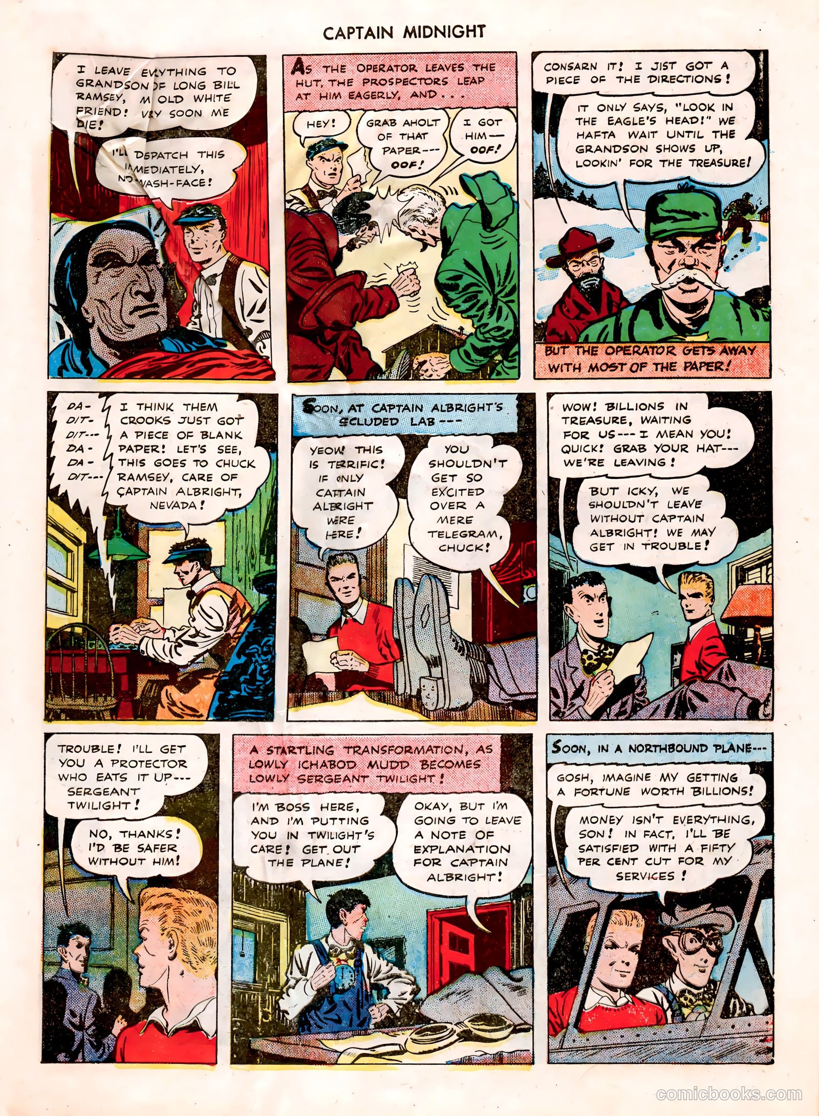 Captain Midnight #34 — page 15 of 37