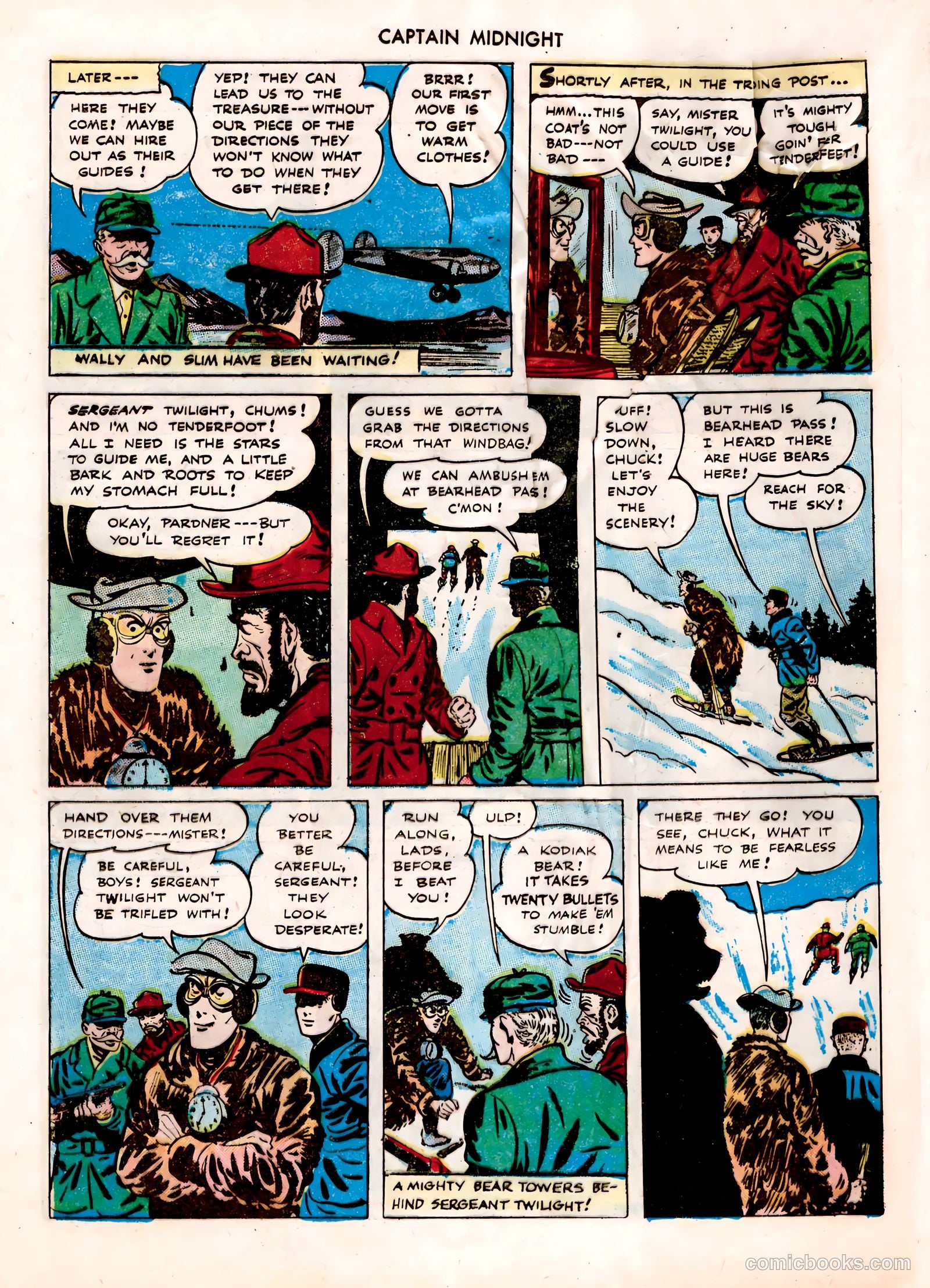 Captain Midnight #34 — page 16 of 37