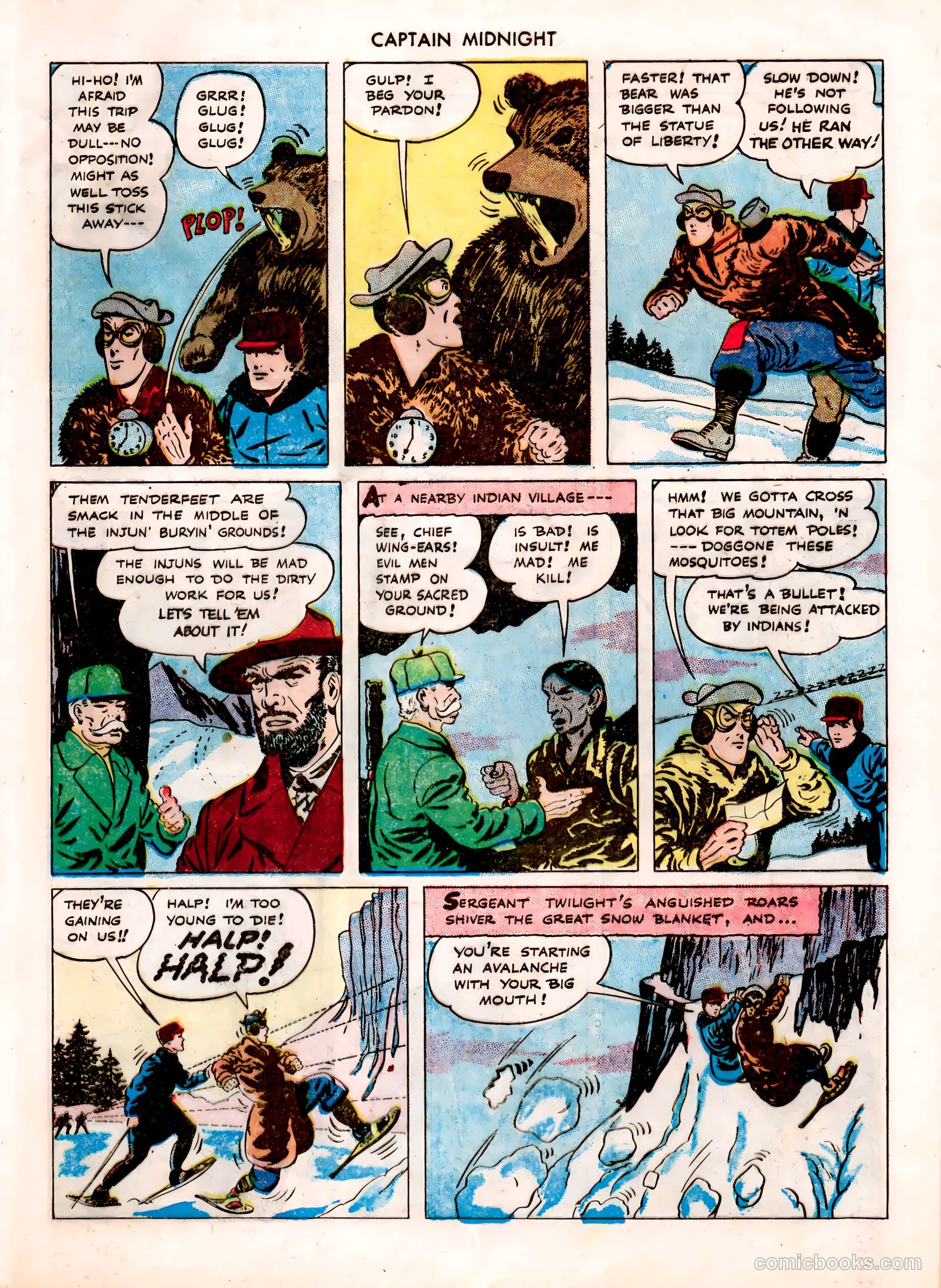 Captain Midnight #34 — page 17 of 37