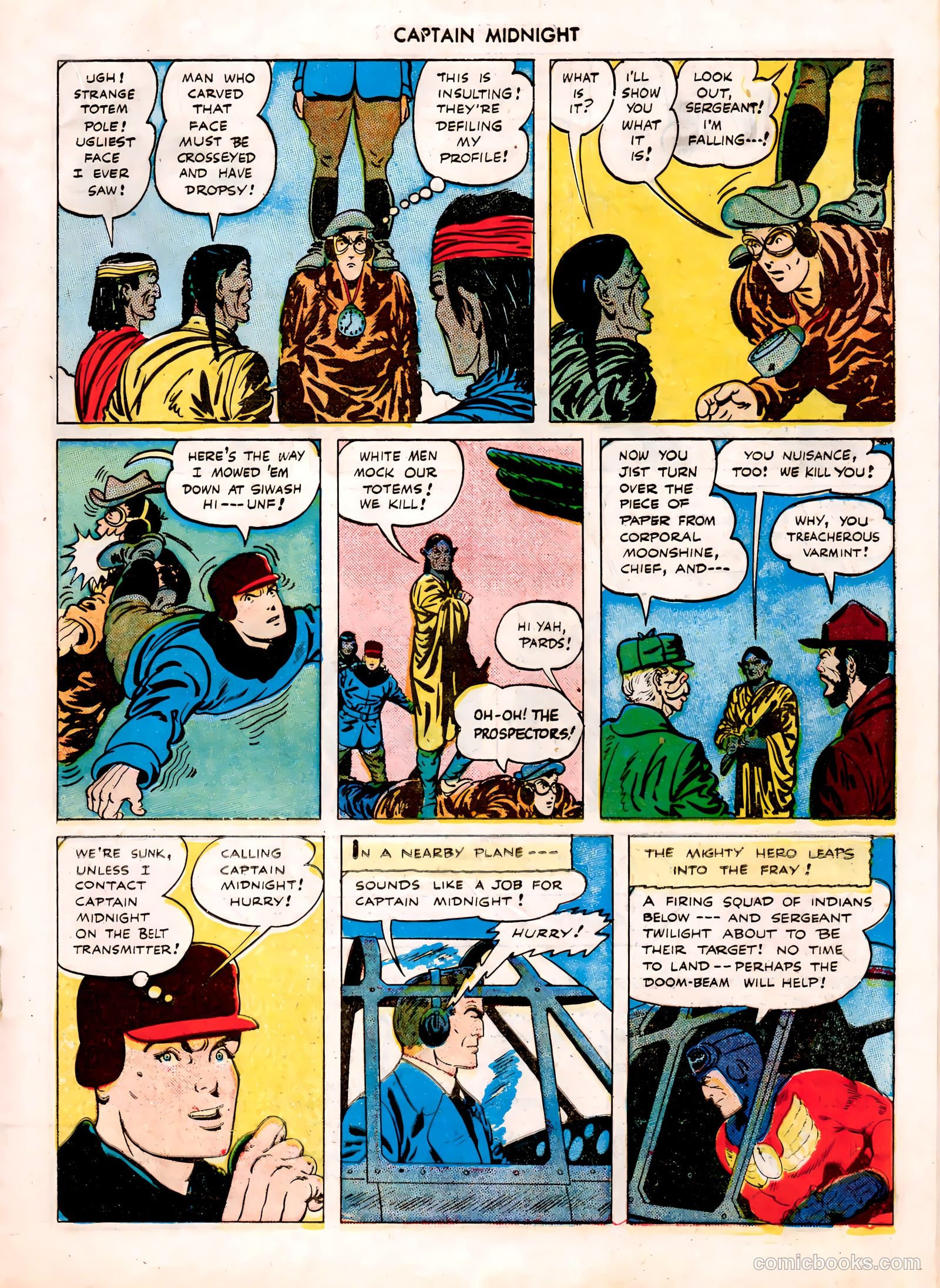 Captain Midnight #34 — page 19 of 37
