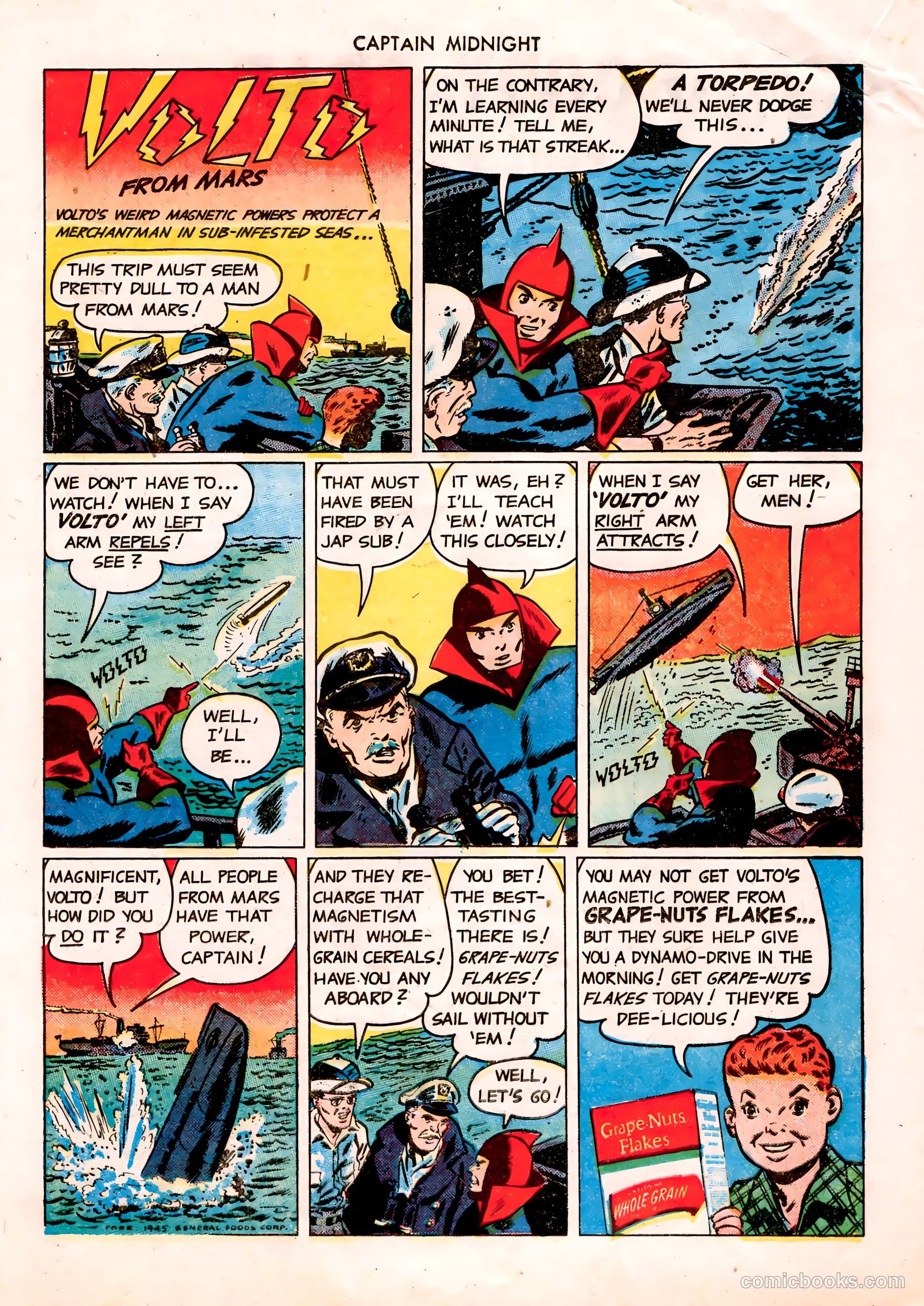 Captain Midnight #34 — page 22 of 37