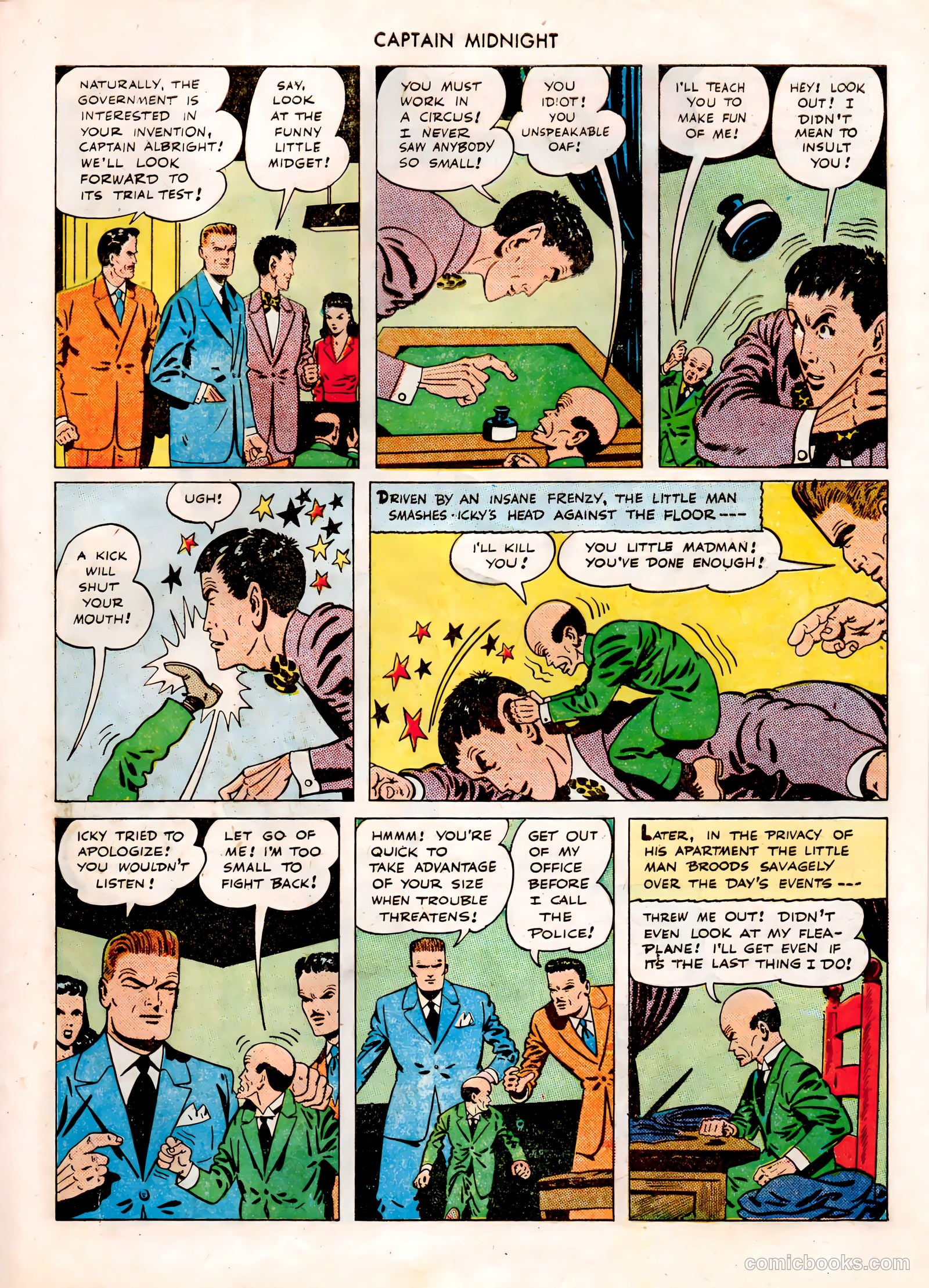 Captain Midnight #34 — page 27 of 37