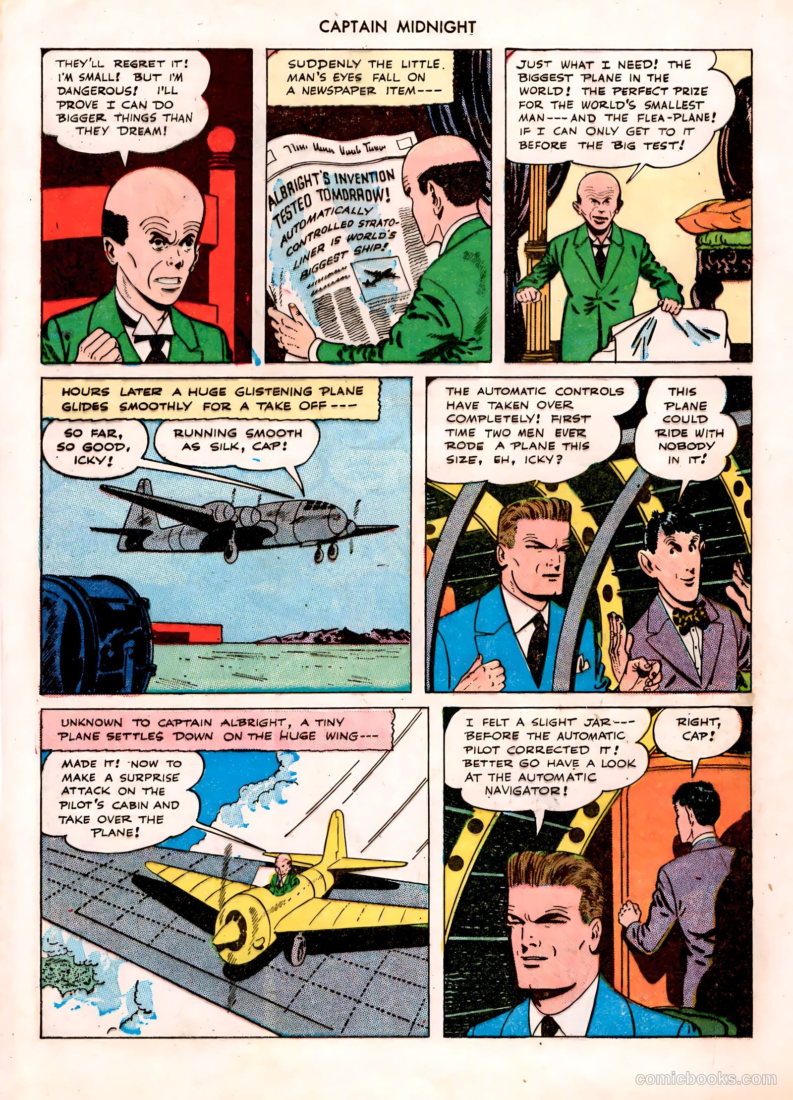Captain Midnight #34 — page 28 of 37