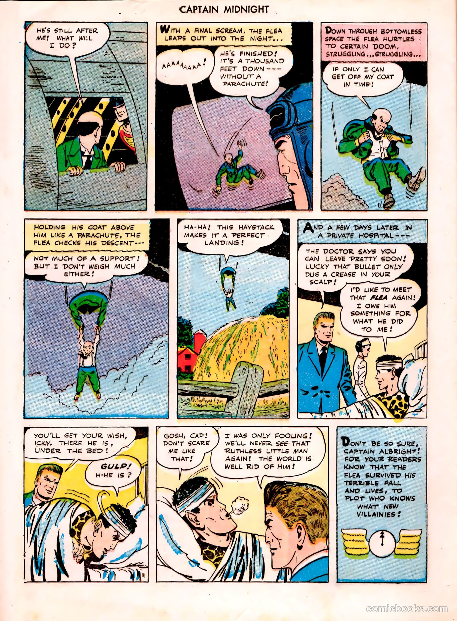 Captain Midnight #34 — page 32 of 37