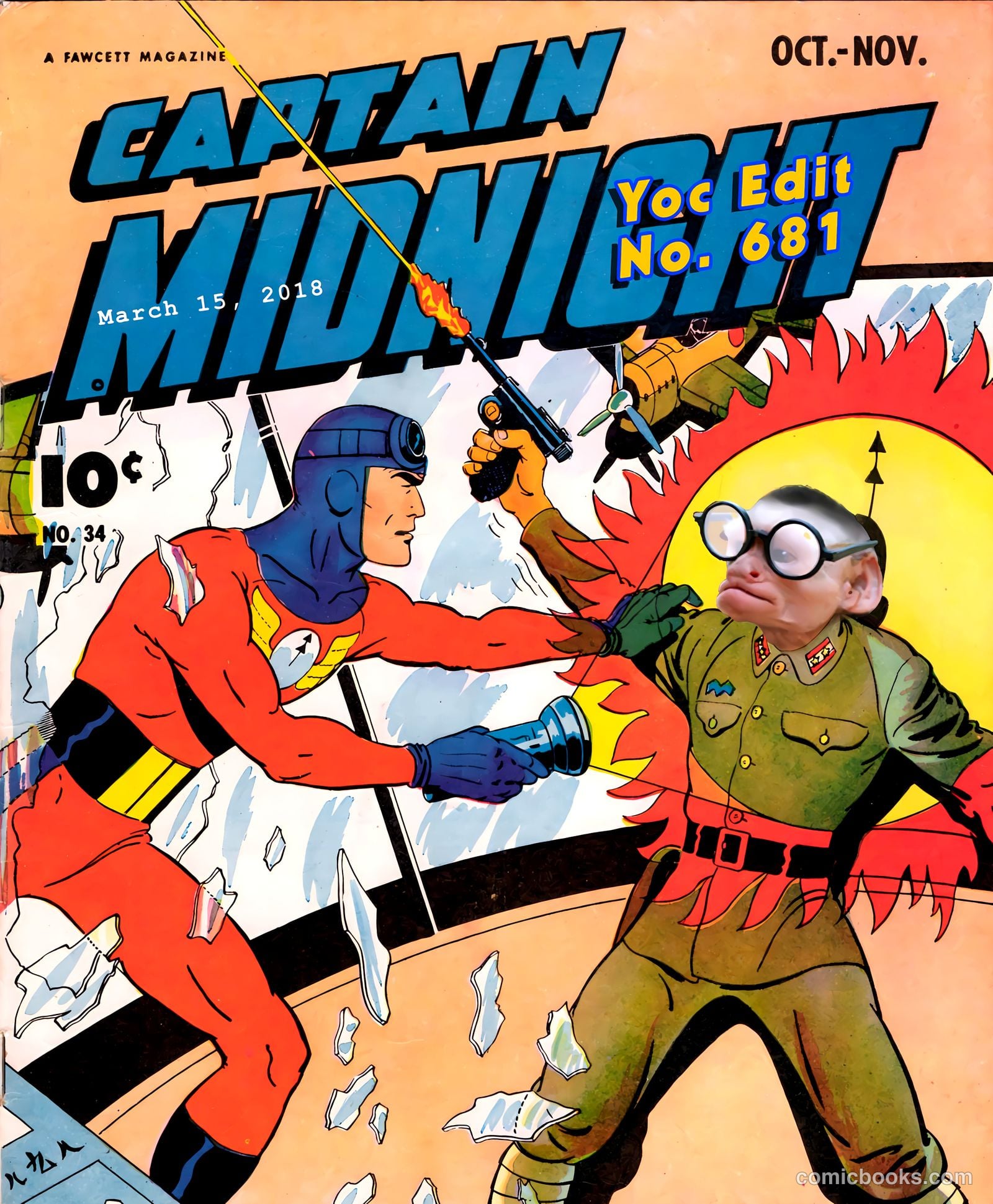 Captain Midnight #34 — page 37 of 37