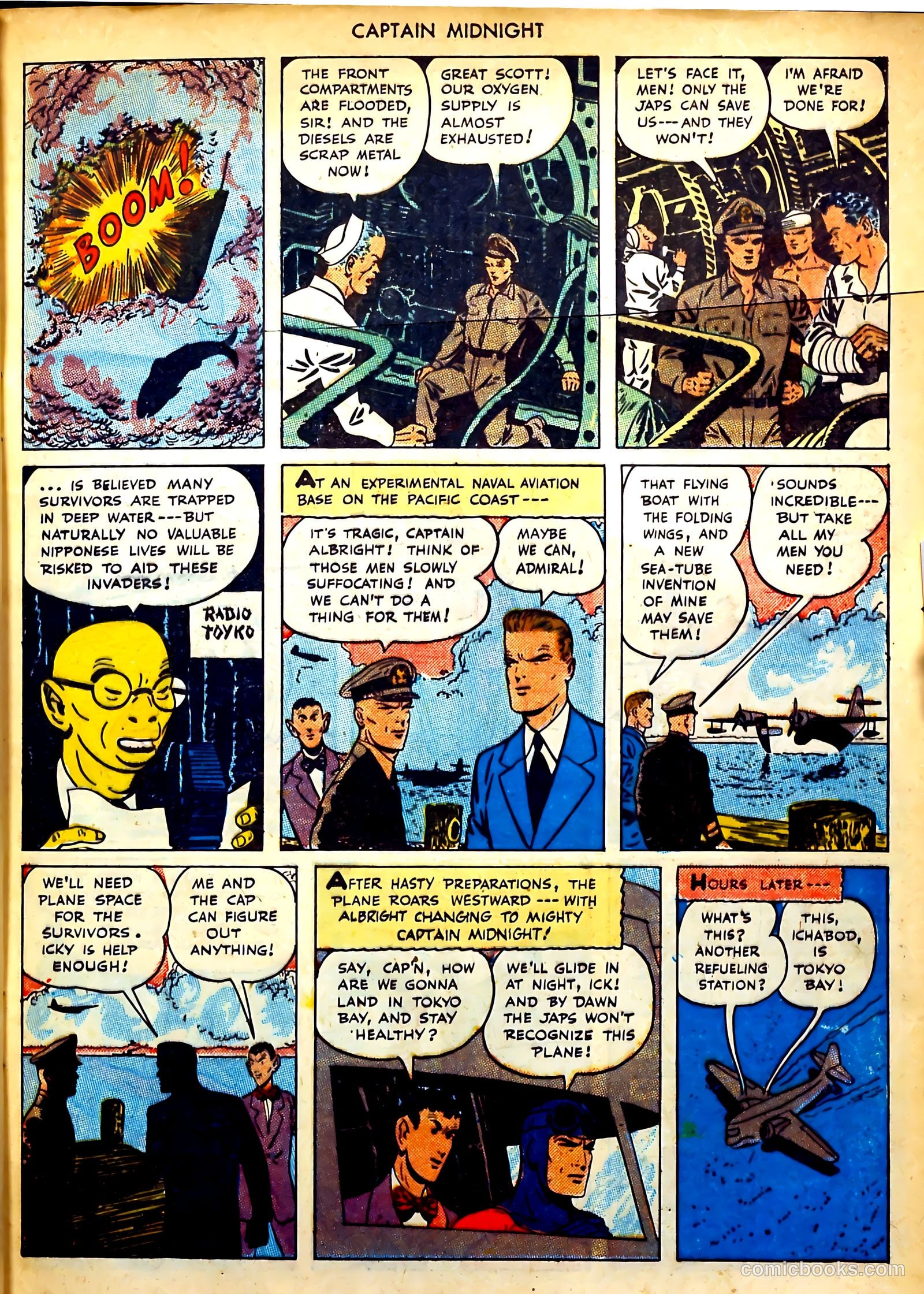 Captain Midnight #35 — page 6 of 37