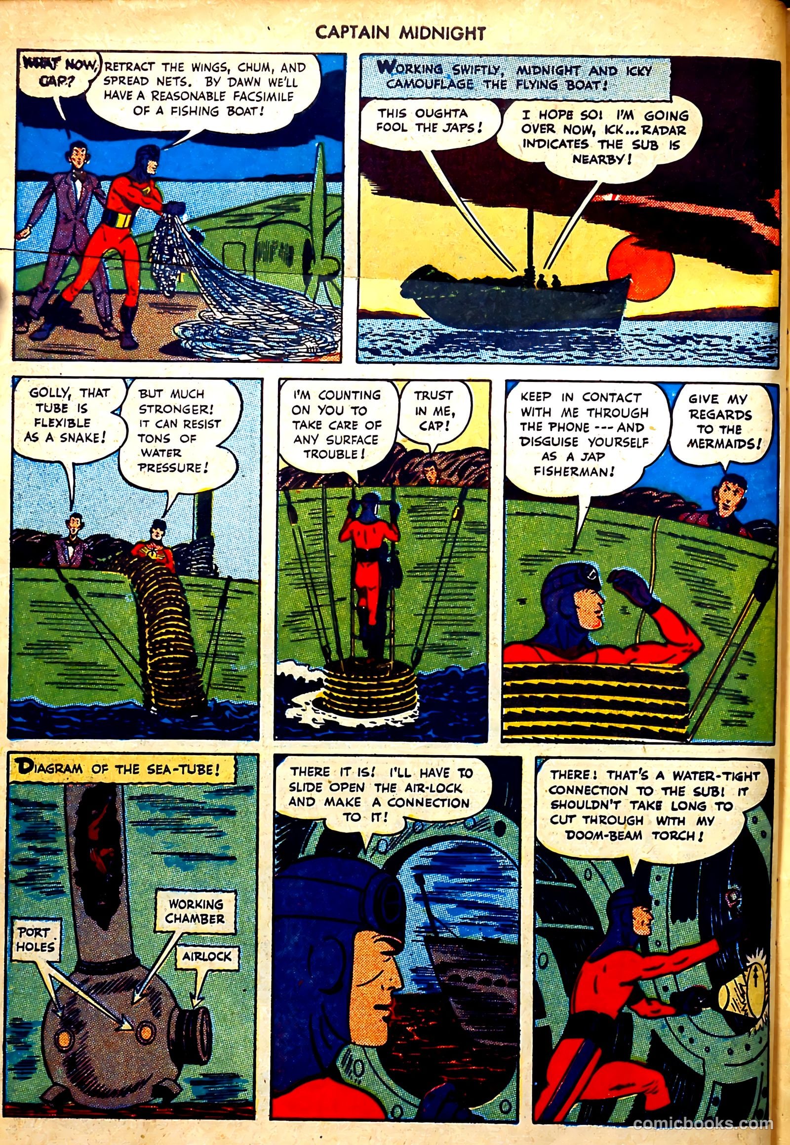 Captain Midnight #35 — page 7 of 37