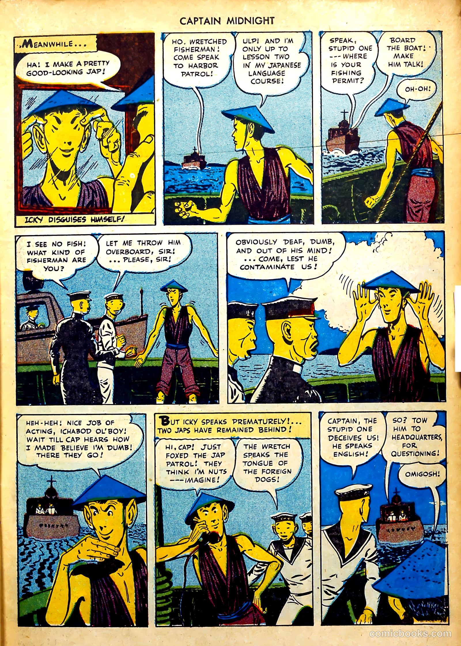 Captain Midnight #35 — page 8 of 37