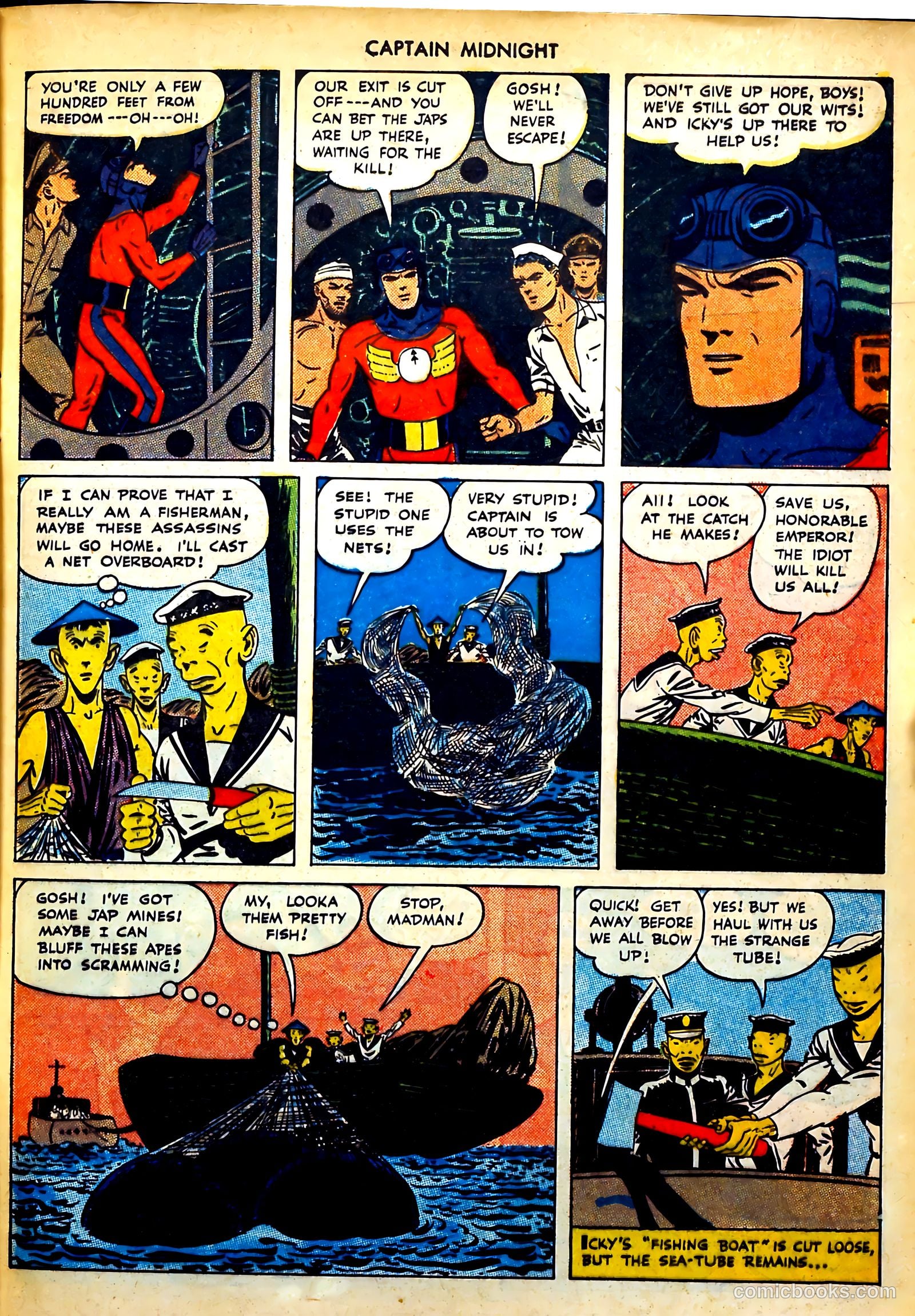 Captain Midnight #35 — page 10 of 37