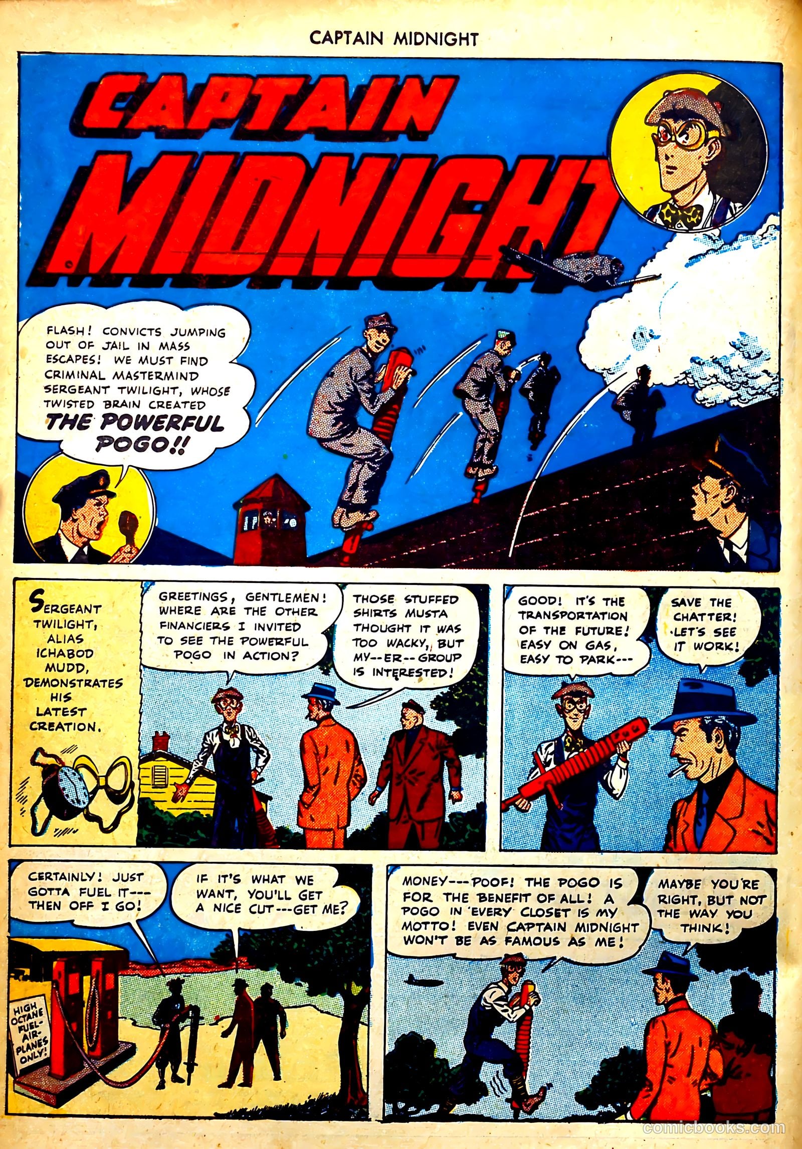 Captain Midnight #35 — page 15 of 37