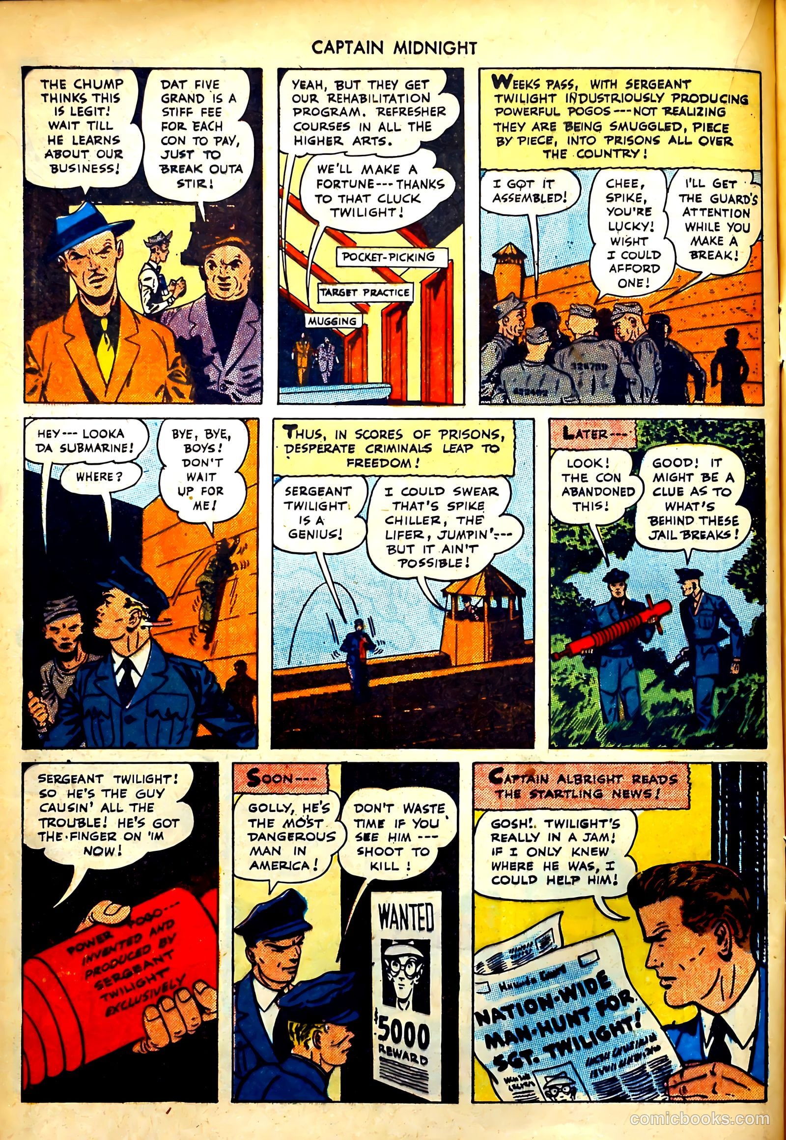 Captain Midnight #35 — page 17 of 37