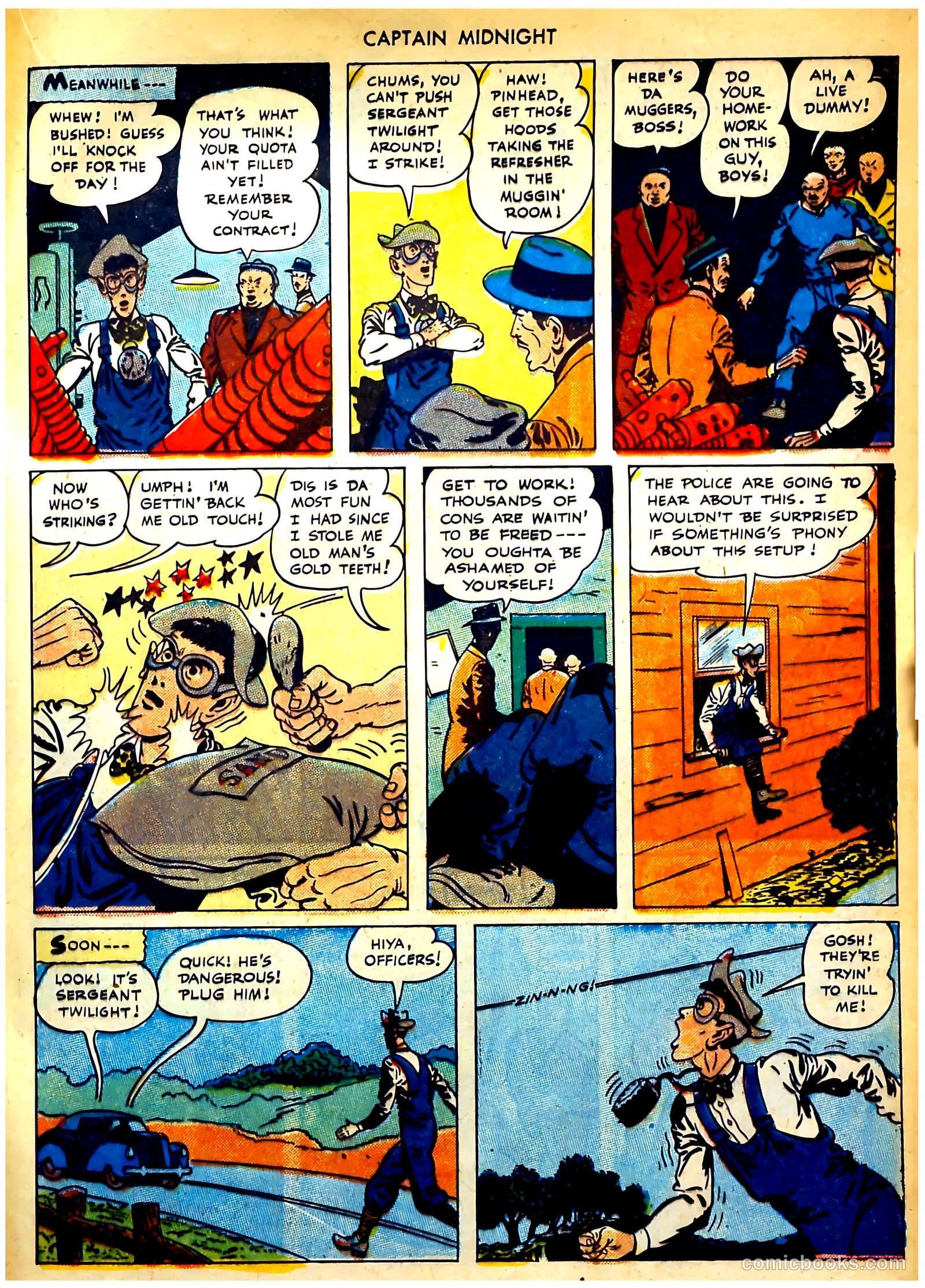 Captain Midnight #35 — page 18 of 37