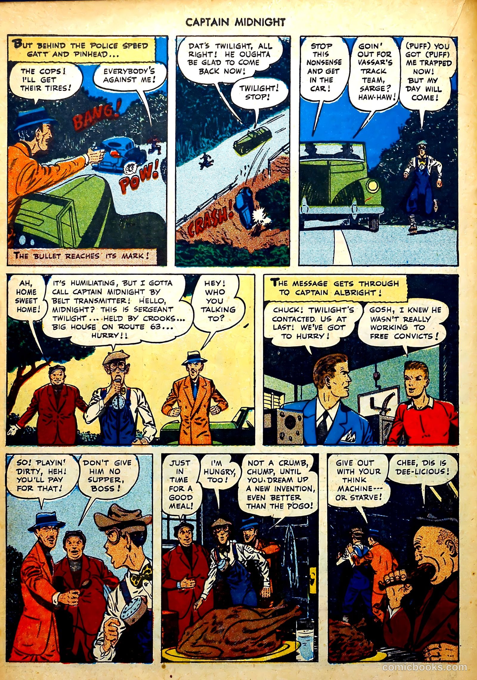 Captain Midnight #35 — page 19 of 37