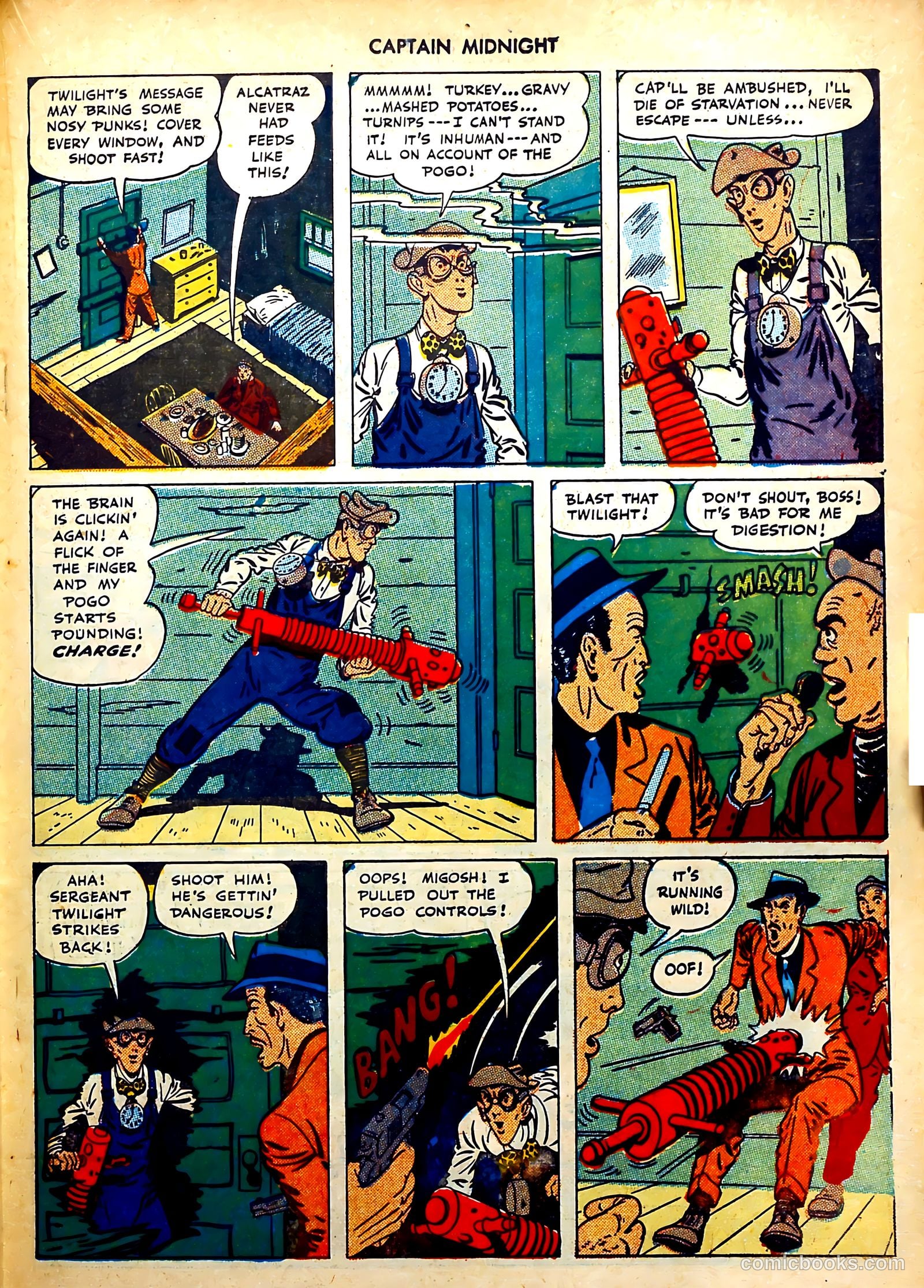 Captain Midnight #35 — page 20 of 37