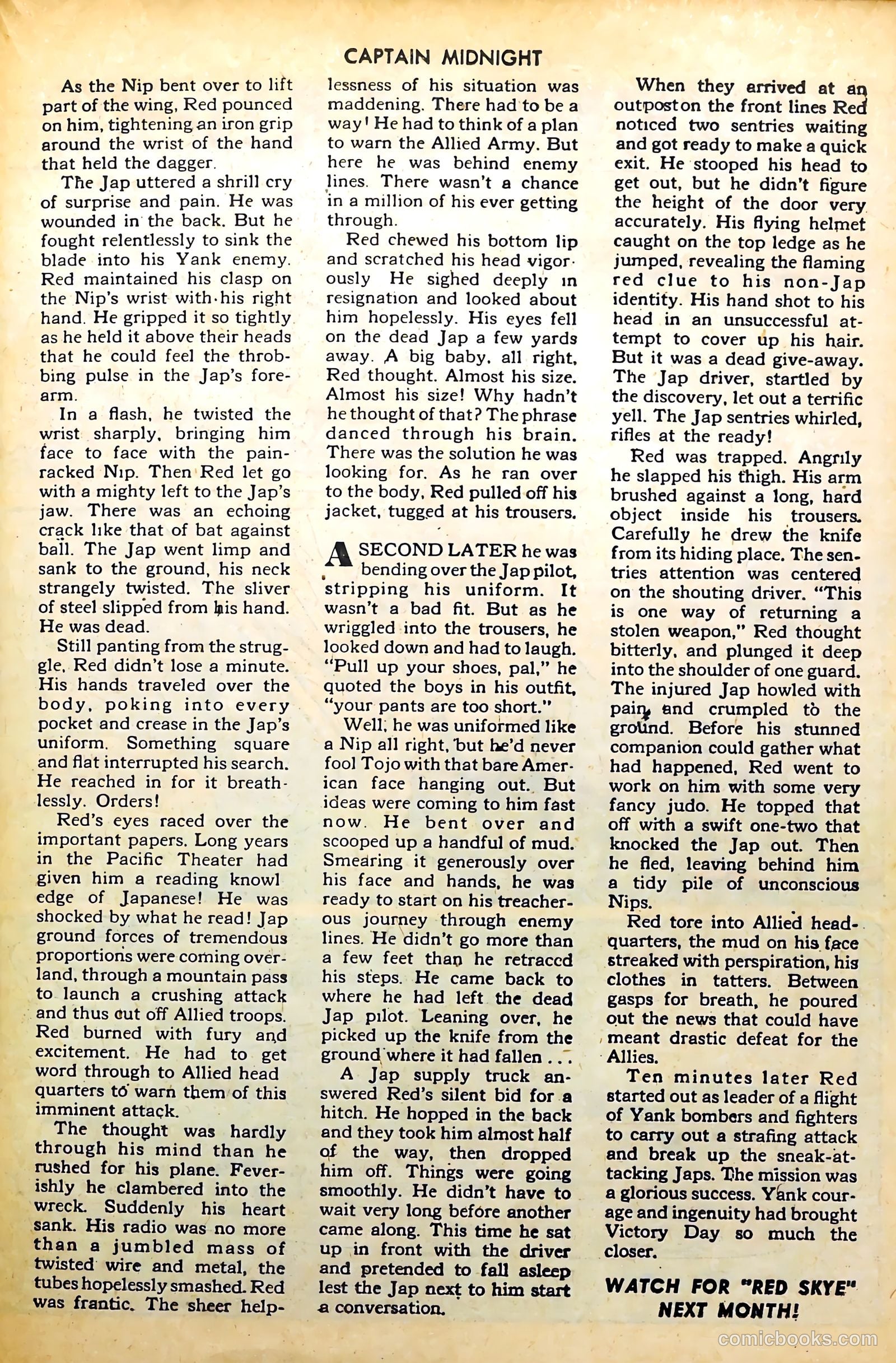 Captain Midnight #35 — page 24 of 37