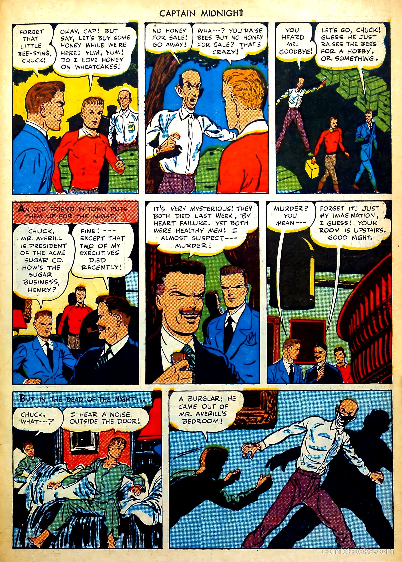 Captain Midnight #35 — page 28 of 37