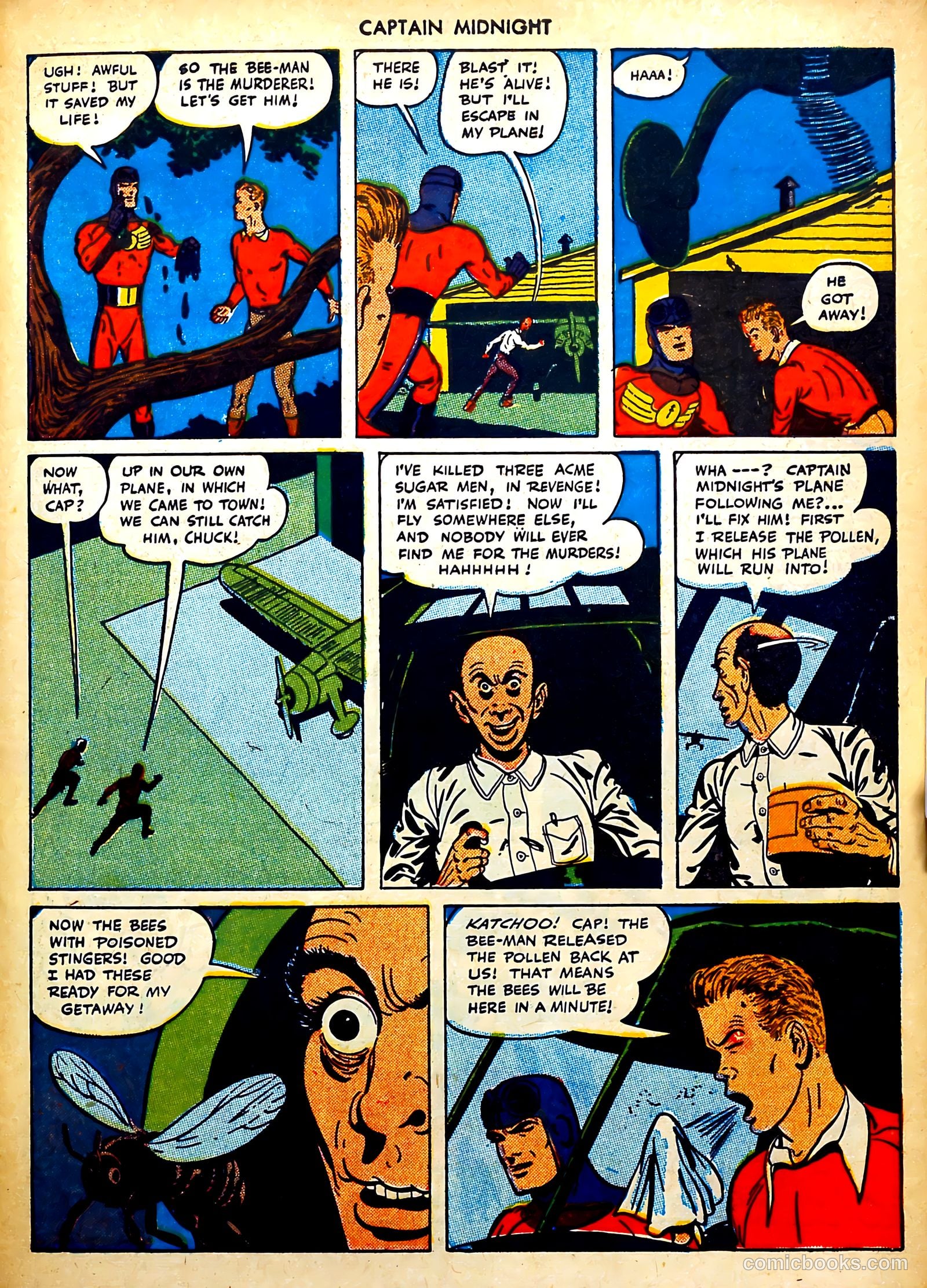 Captain Midnight #35 — page 32 of 37