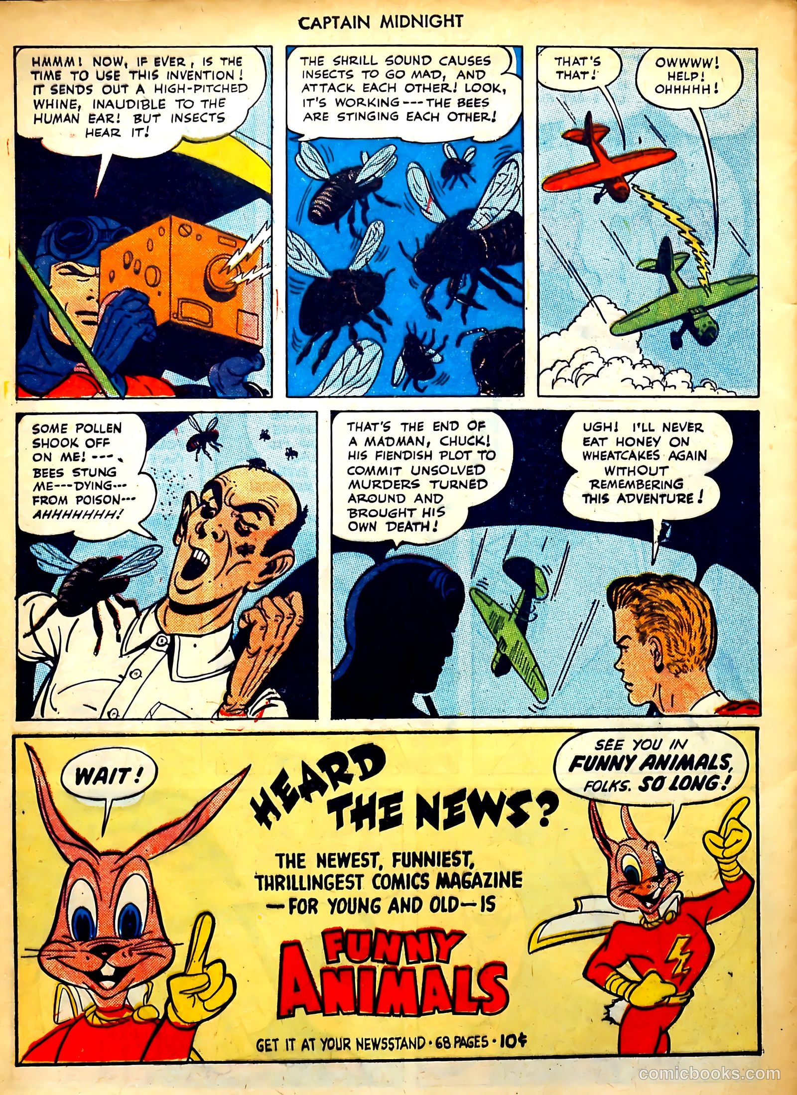 Captain Midnight #35 — page 33 of 37