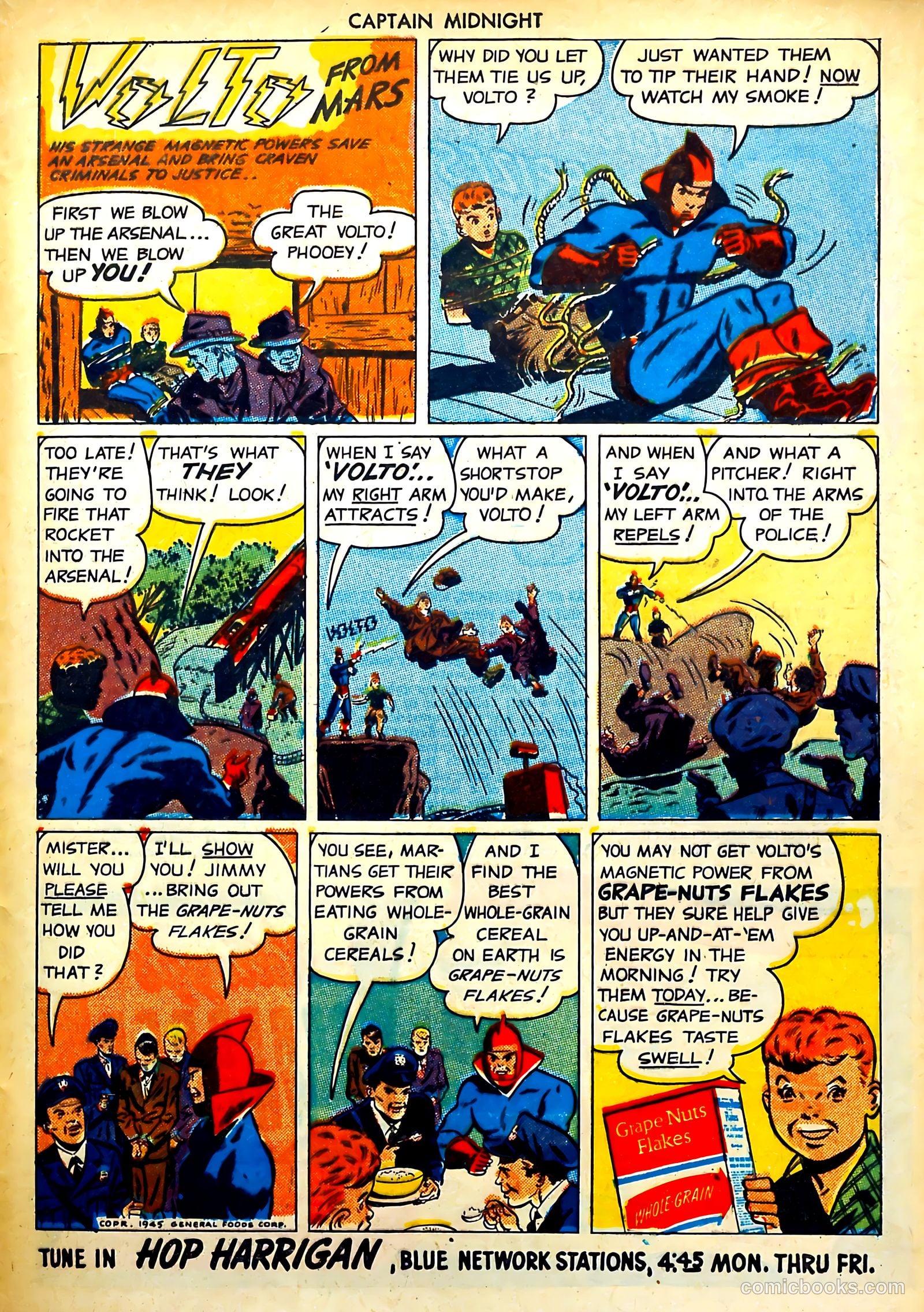 Captain Midnight #35 — page 34 of 37