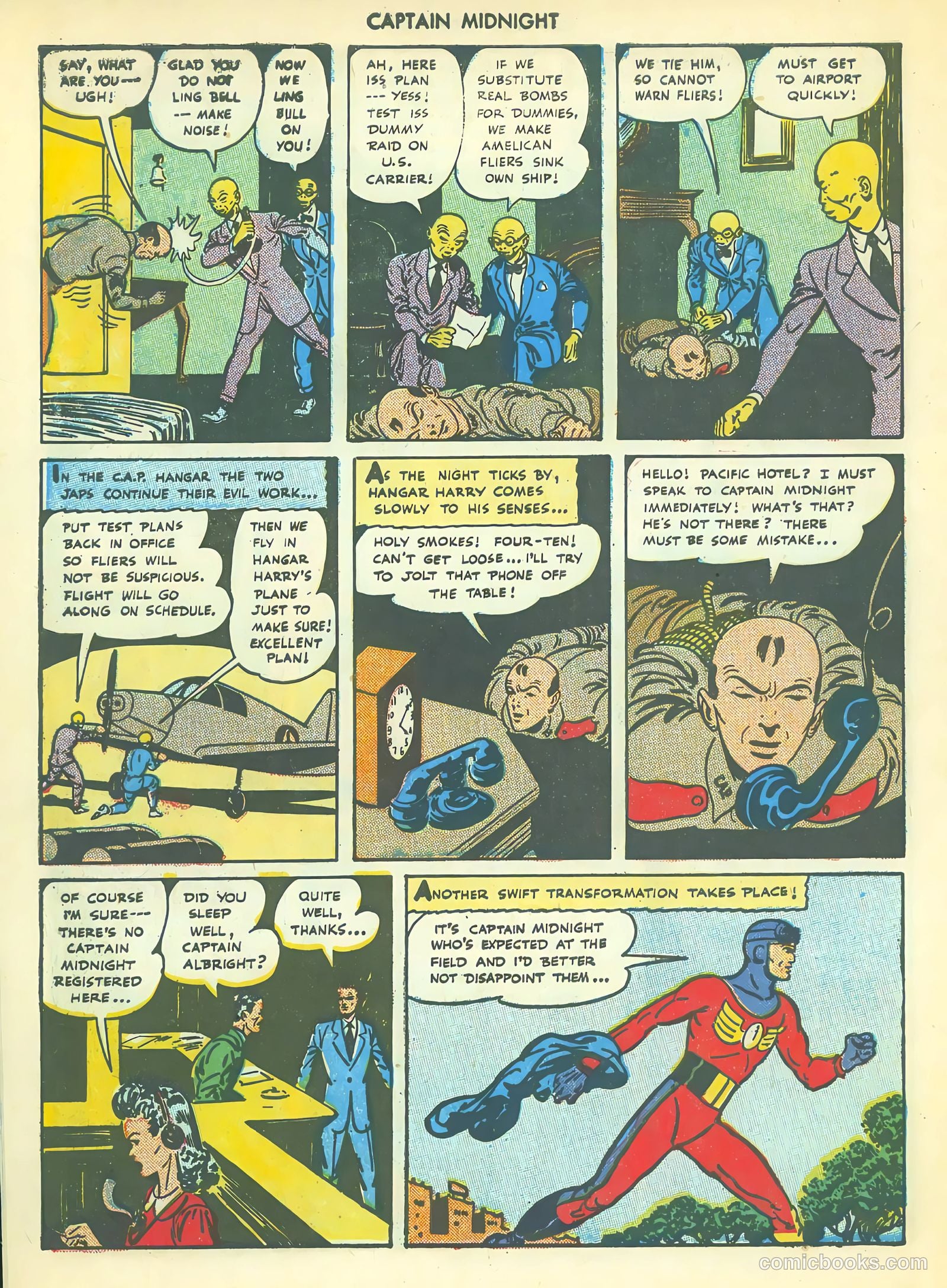 Captain Midnight #36 — page 6 of 37