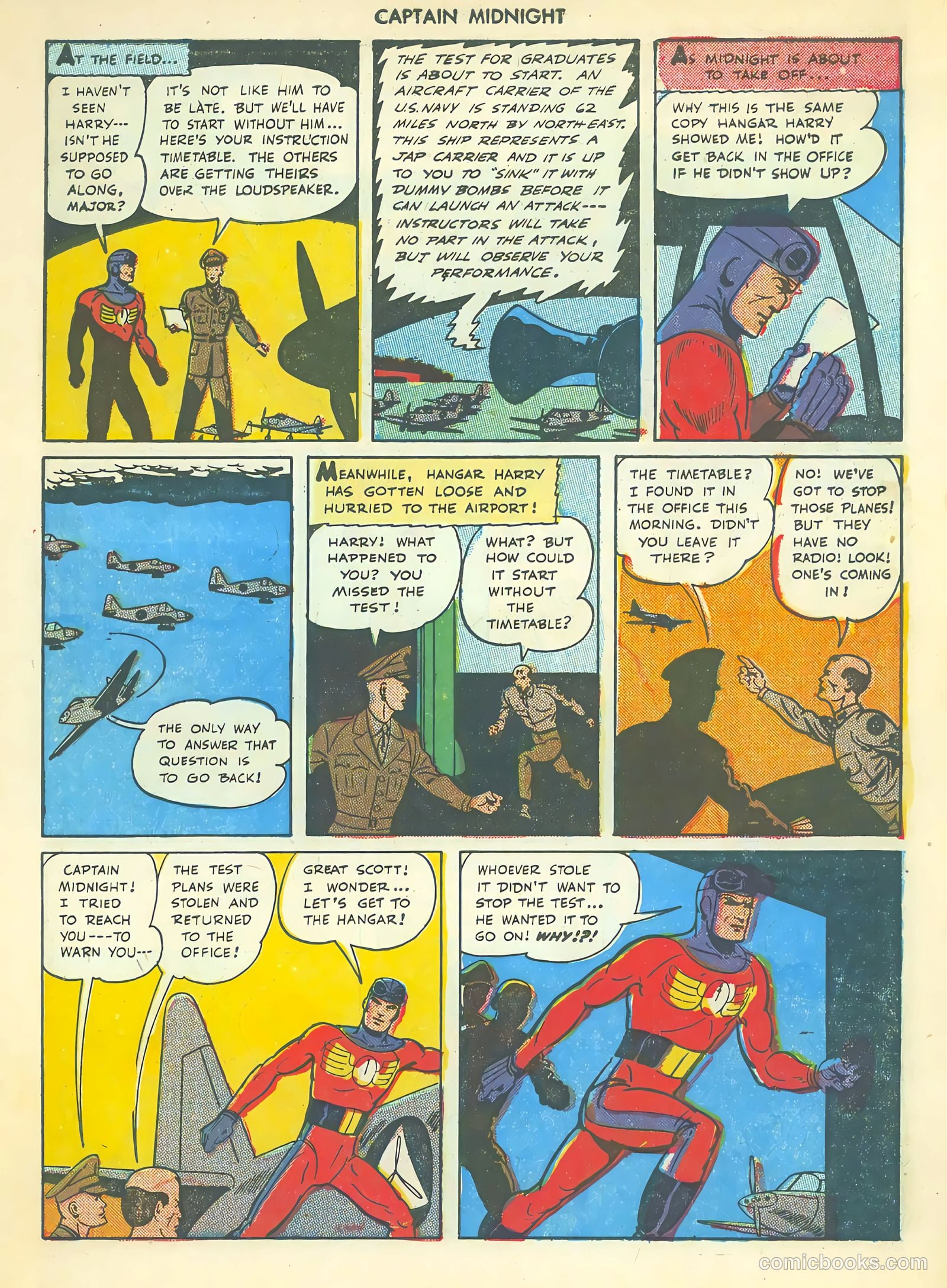 Captain Midnight #36 — page 7 of 37
