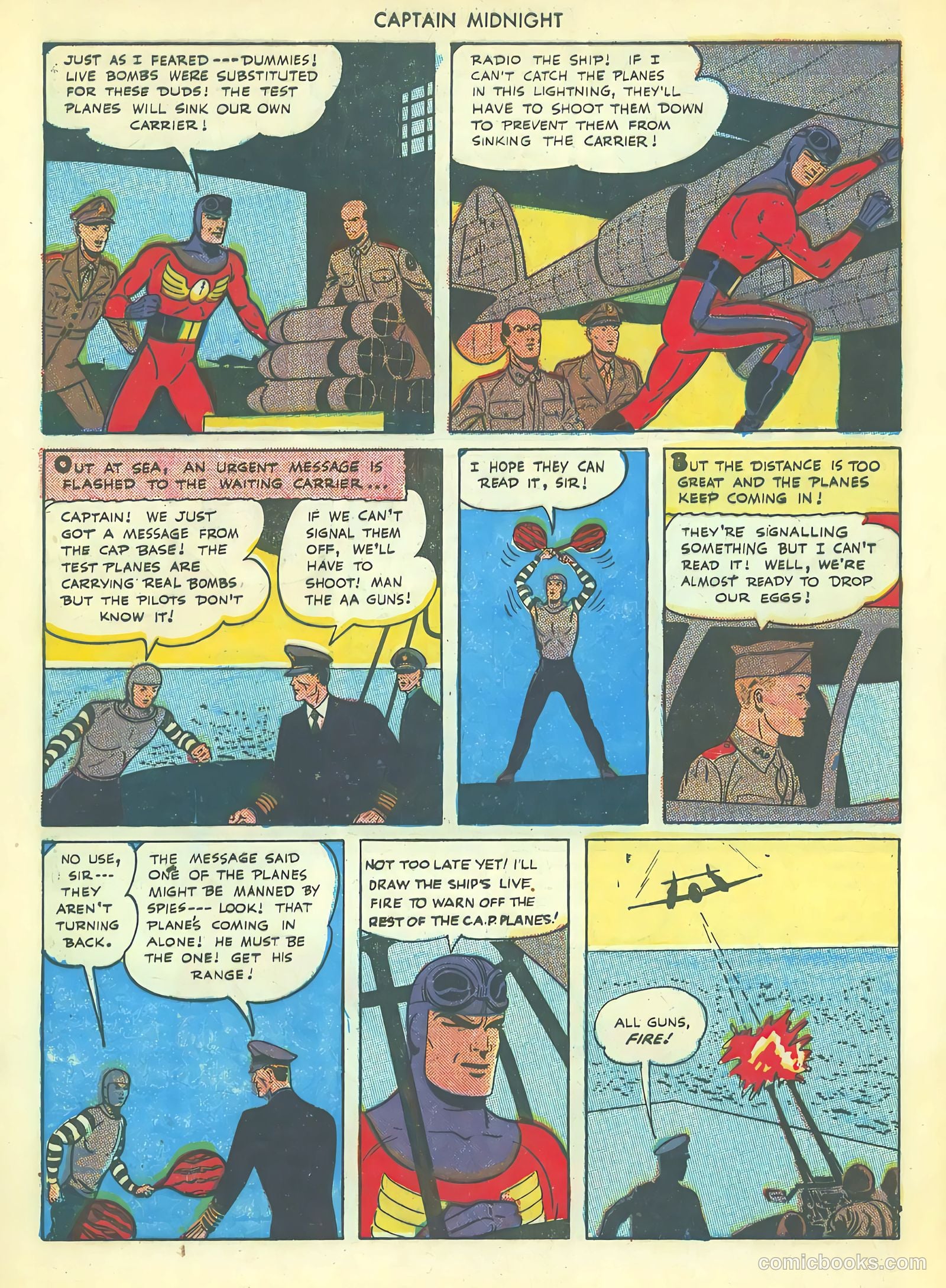 Captain Midnight #36 — page 8 of 37
