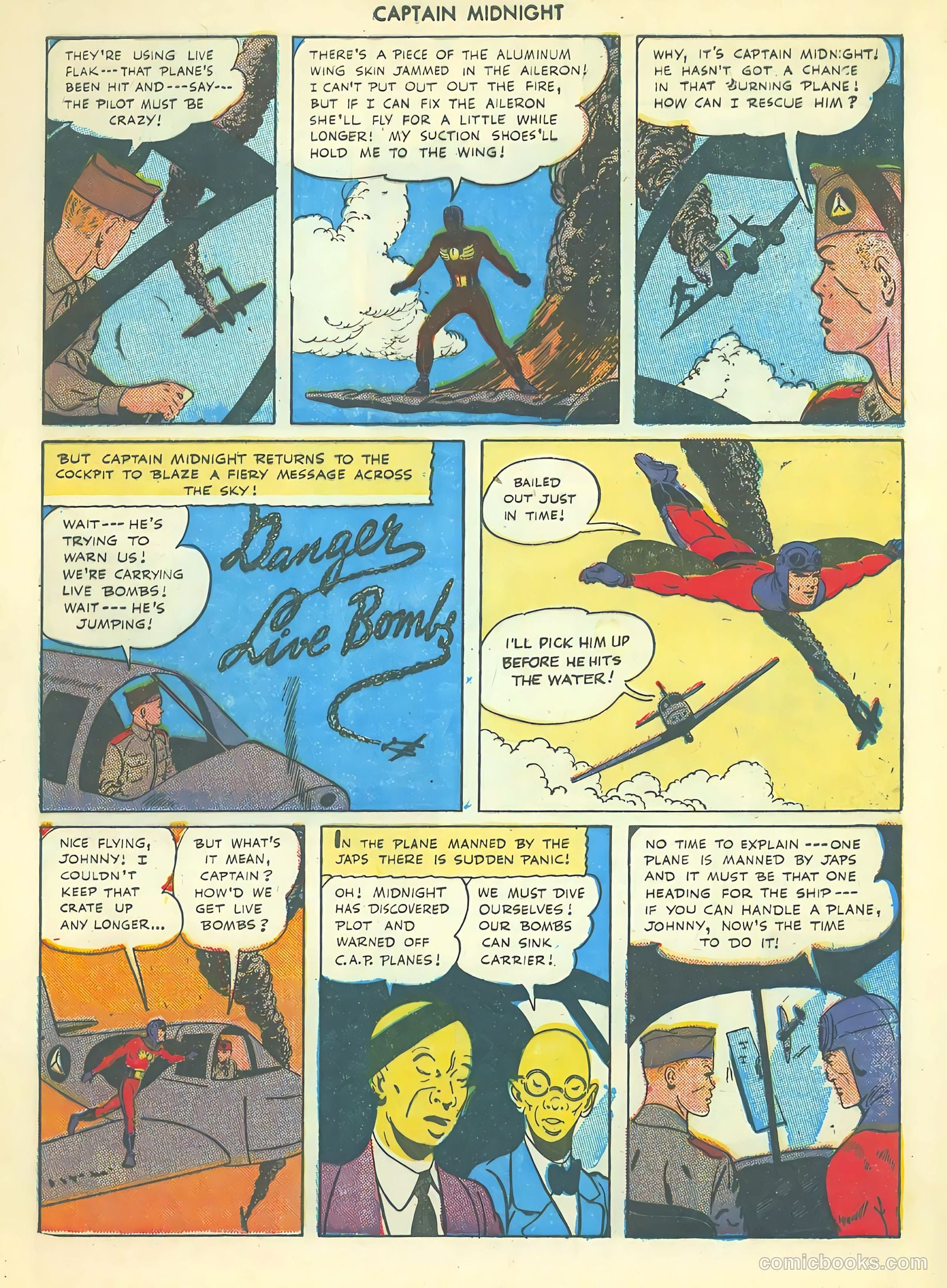 Captain Midnight #36 — page 9 of 37