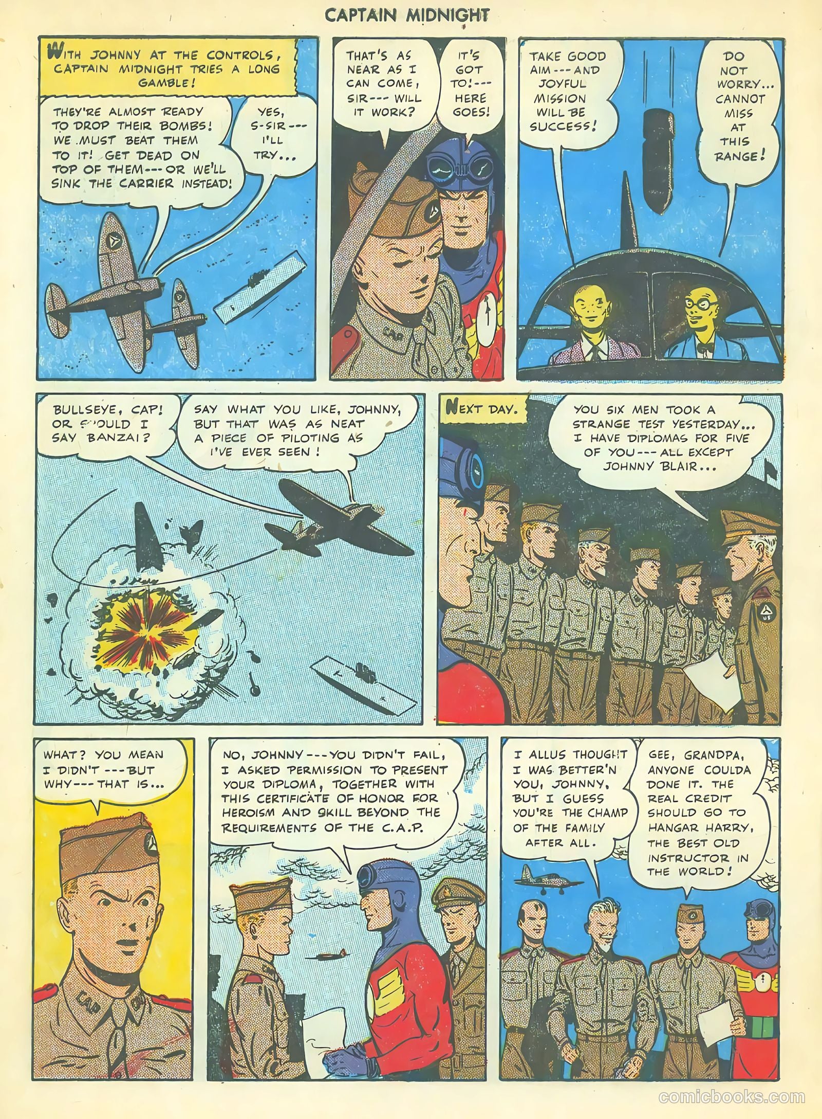 Captain Midnight #36 — page 10 of 37