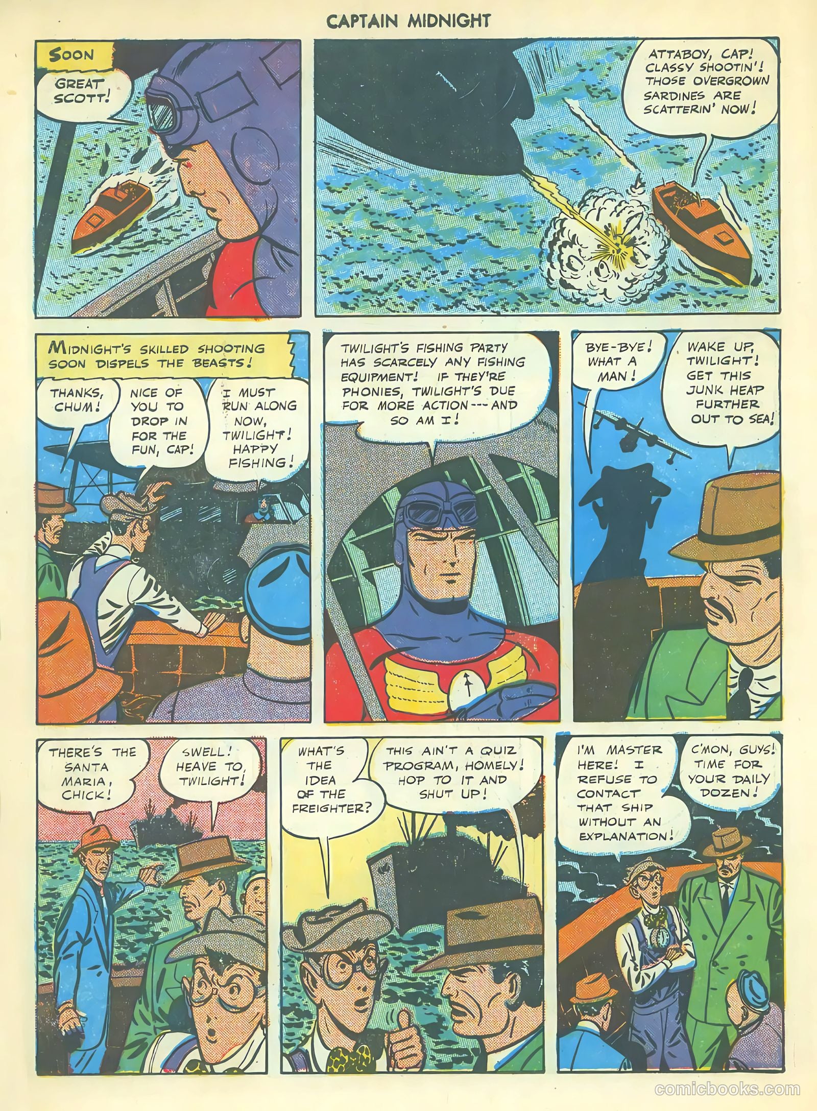 Captain Midnight #36 — page 18 of 37