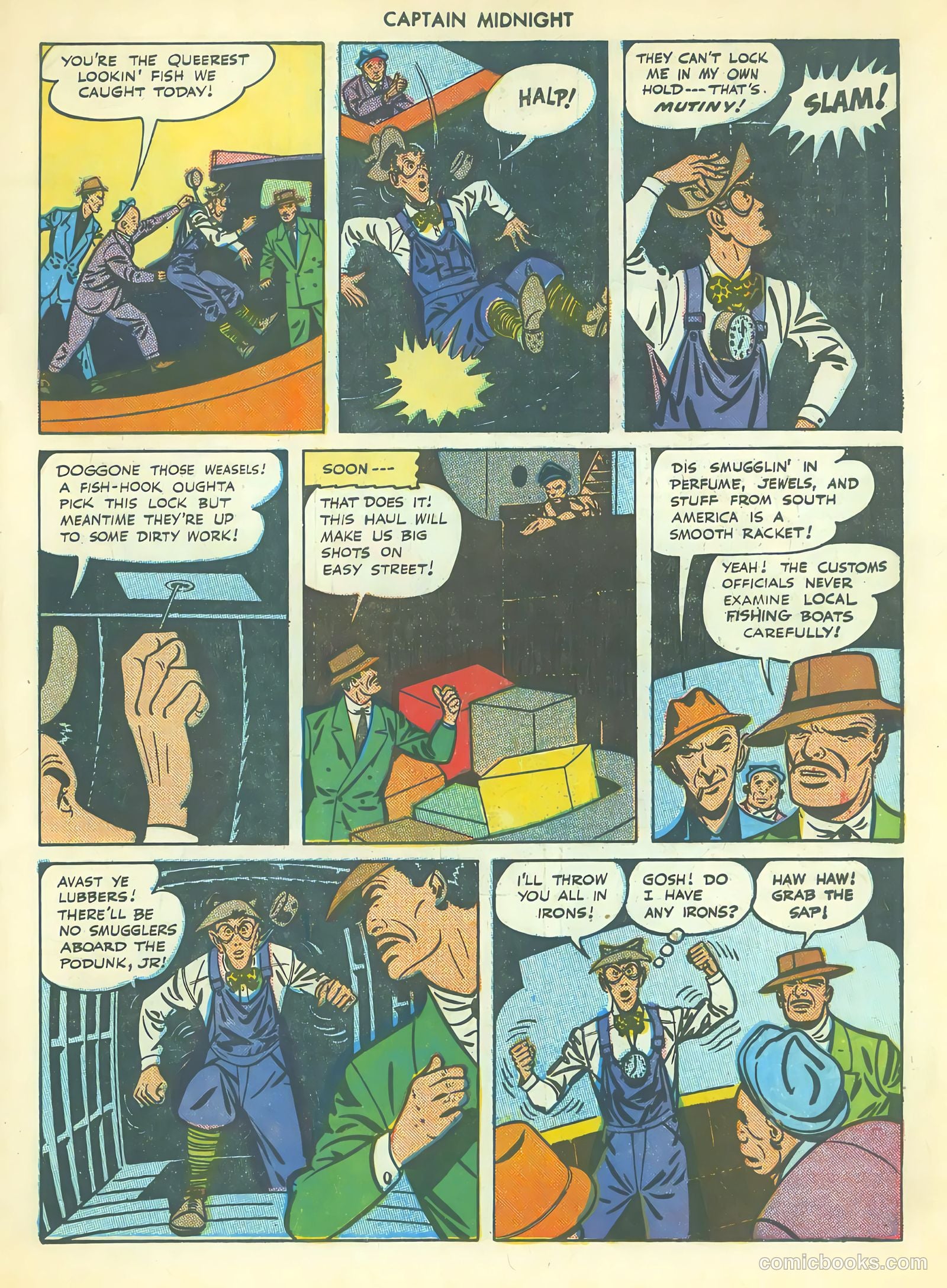 Captain Midnight #36 — page 19 of 37