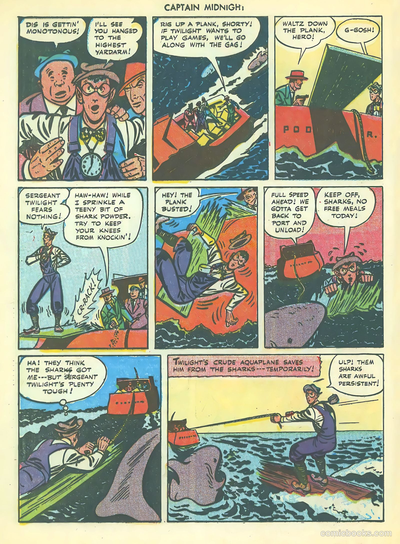 Captain Midnight #36 — page 20 of 37