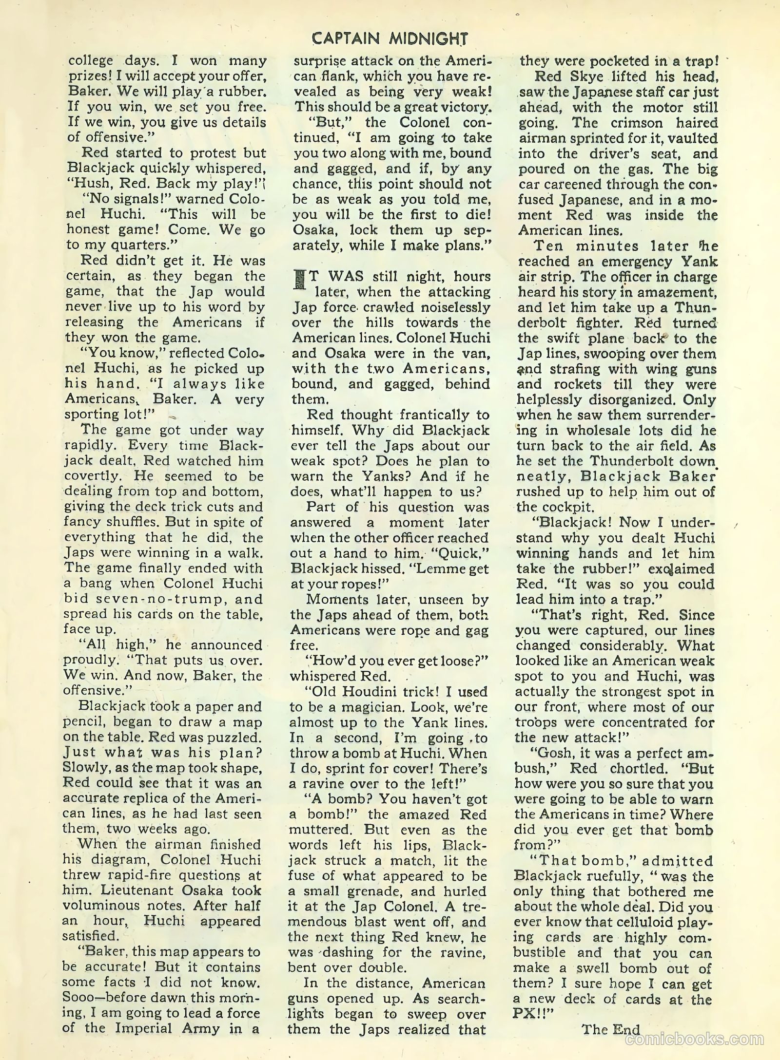 Captain Midnight #36 — page 25 of 37