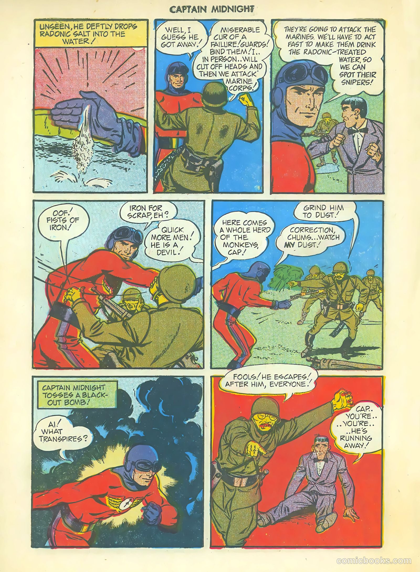 Captain Midnight #36 — page 30 of 37