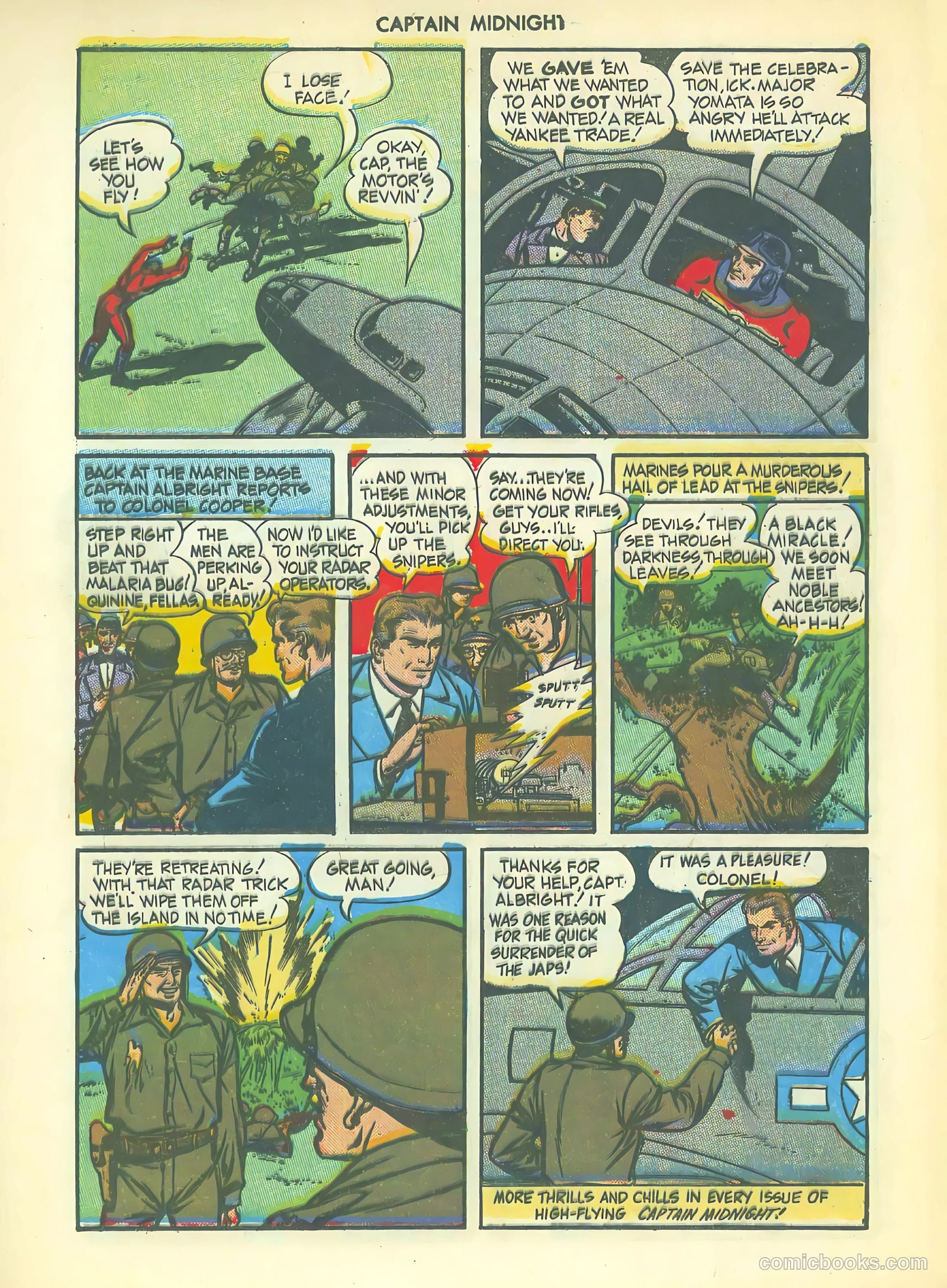 Captain Midnight #36 — page 32 of 37