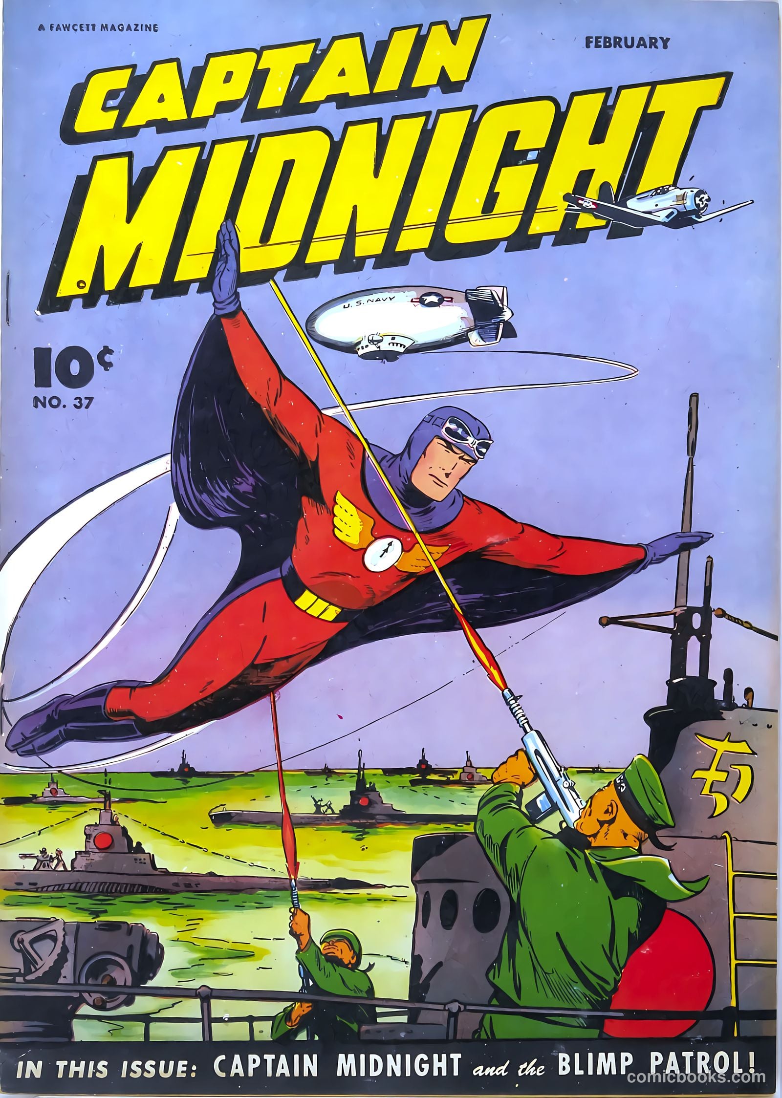 Captain Midnight #37 — page 1 of 36