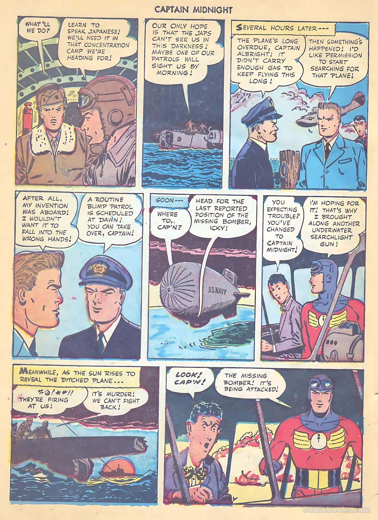 Captain Midnight #37 — page 6 of 36