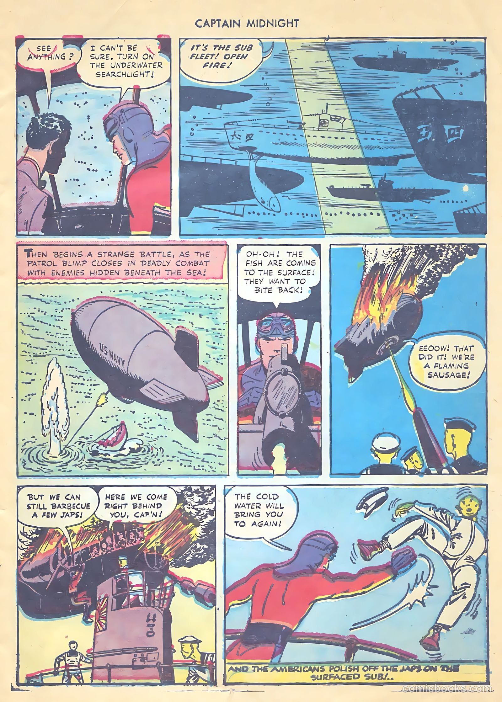Captain Midnight #37 — page 9 of 36