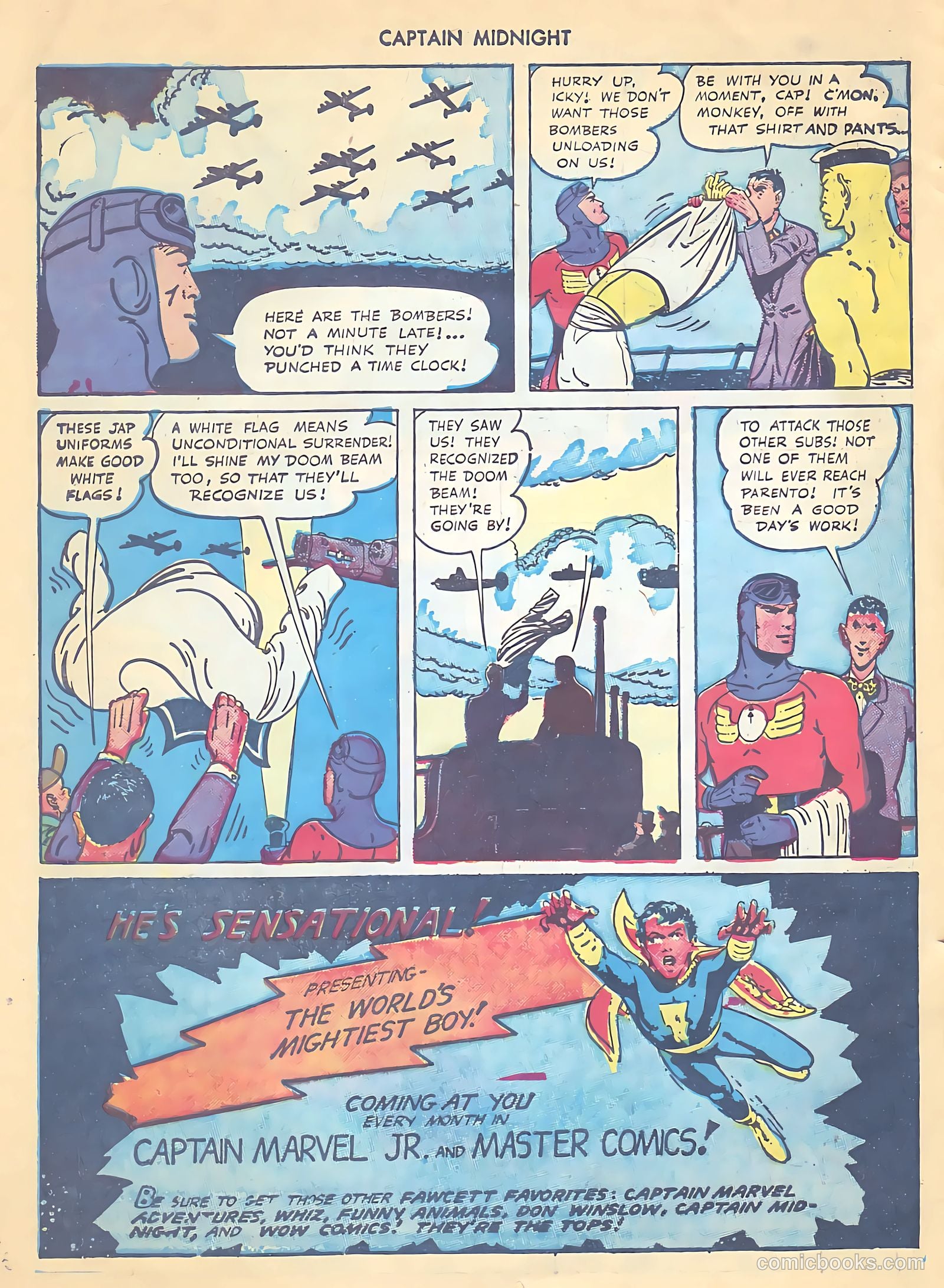 Captain Midnight #37 — page 10 of 36