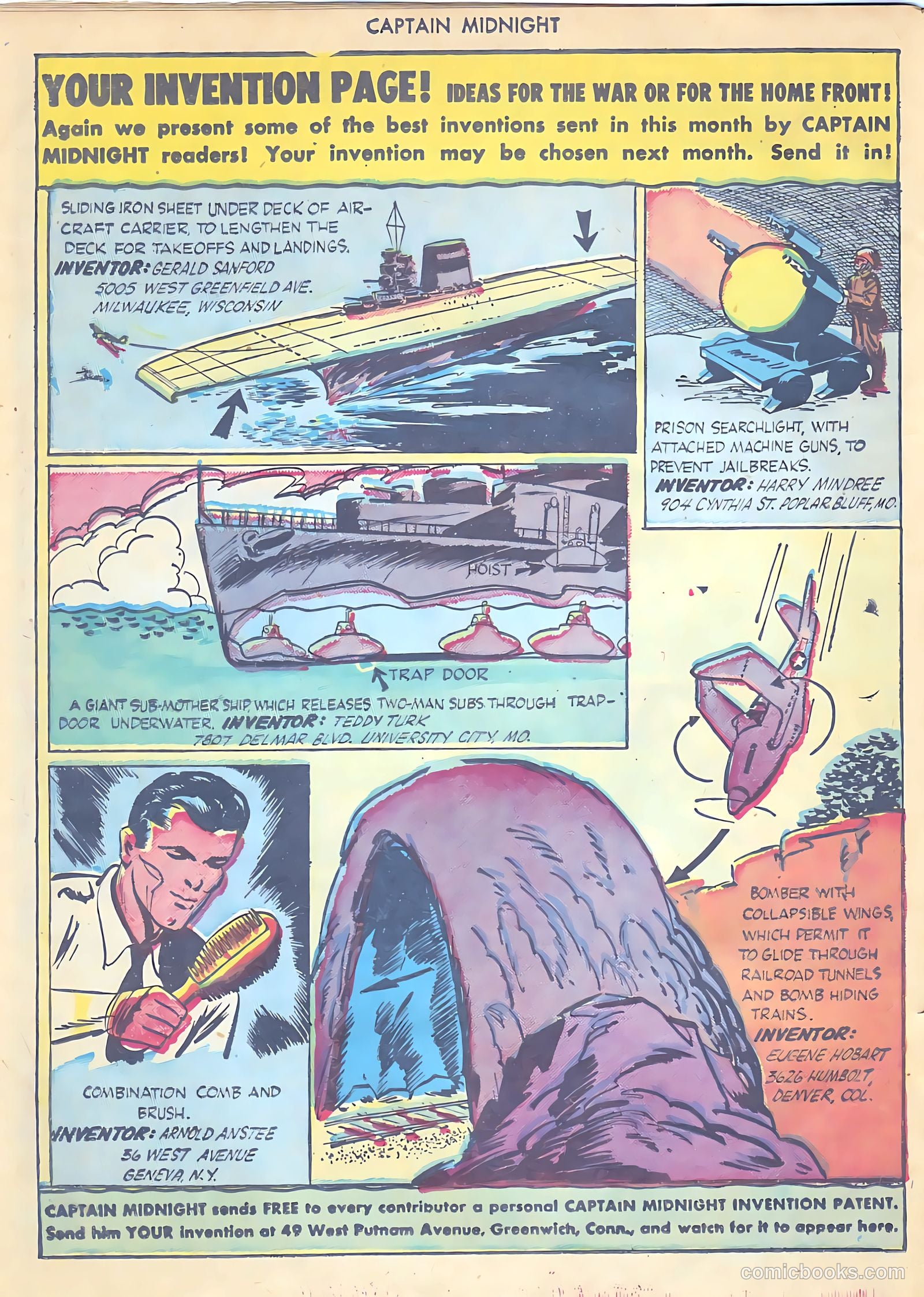 Captain Midnight #37 — page 12 of 36
