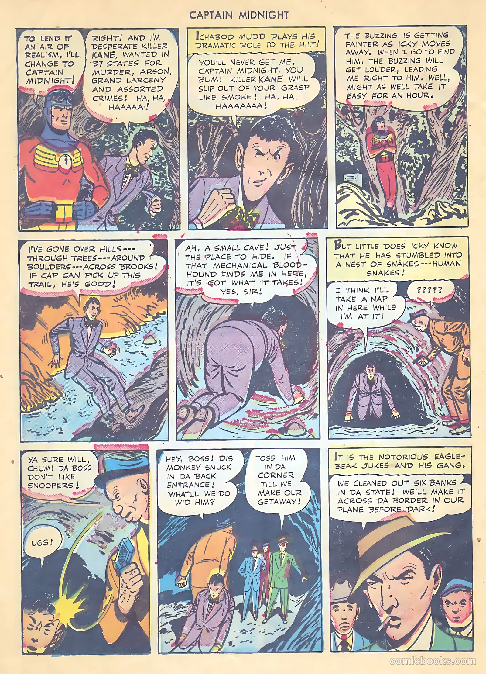 Captain Midnight #37 — page 16 of 36