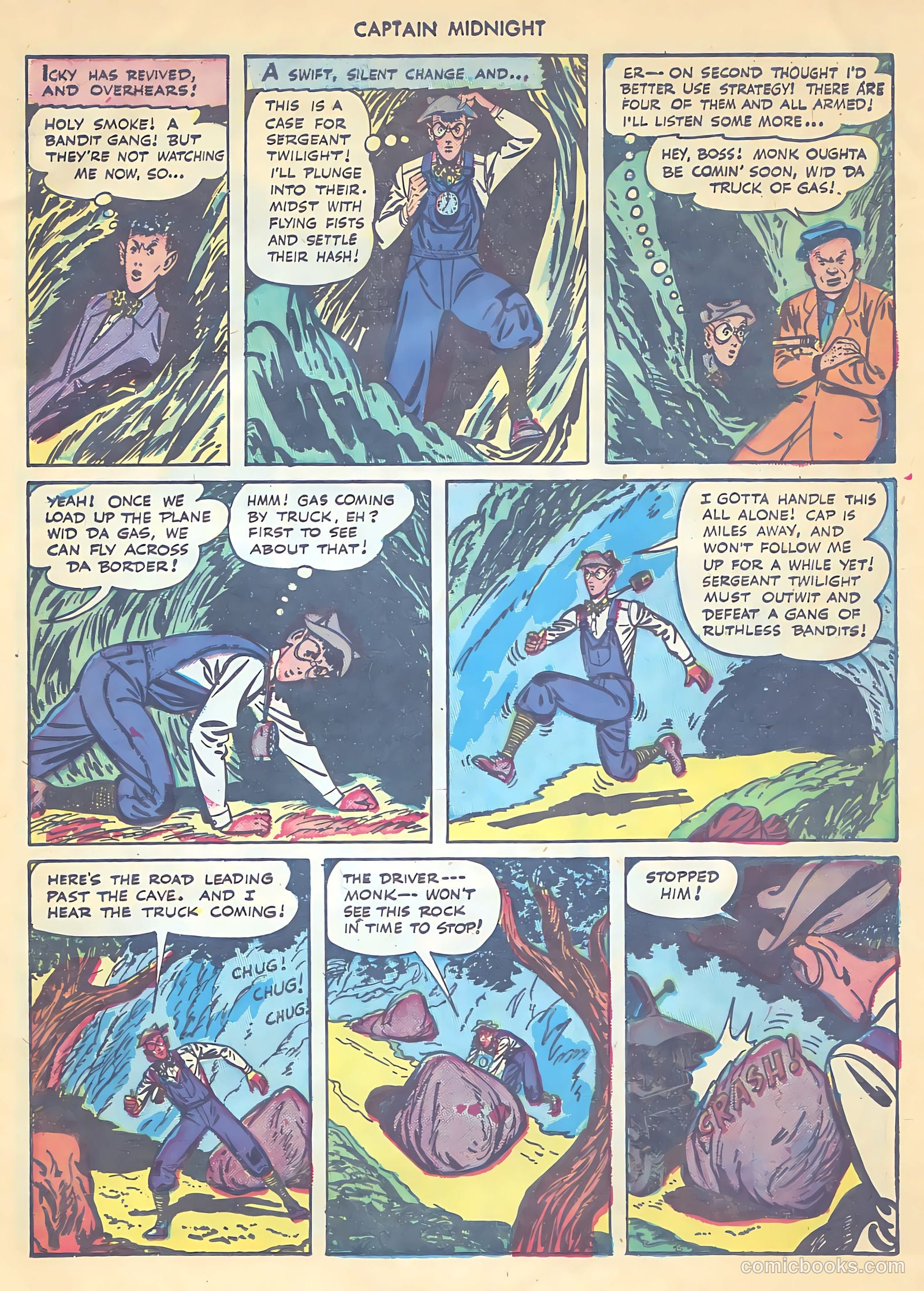 Captain Midnight #37 — page 17 of 36